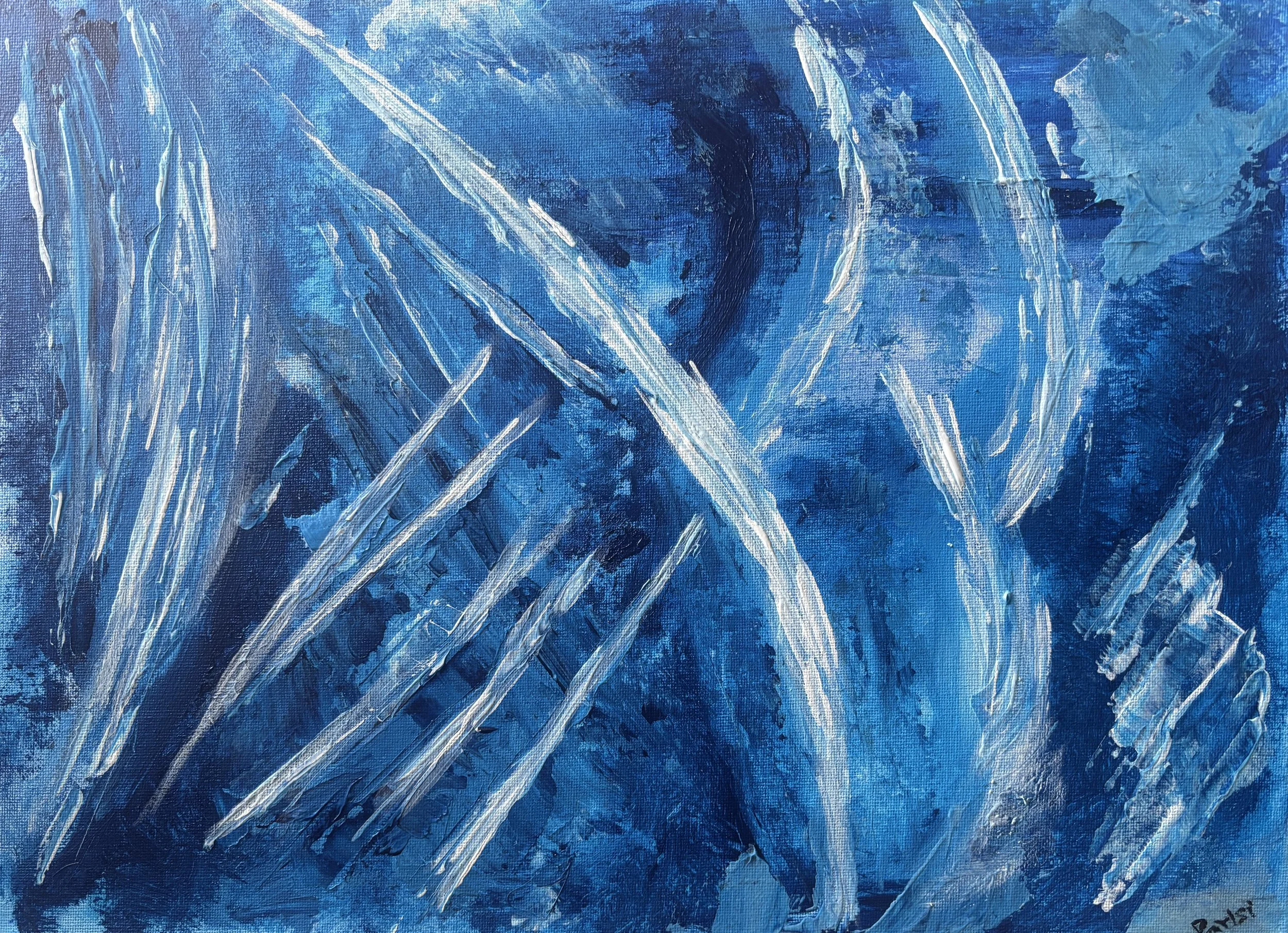 Energy rays abstract painting .JPG