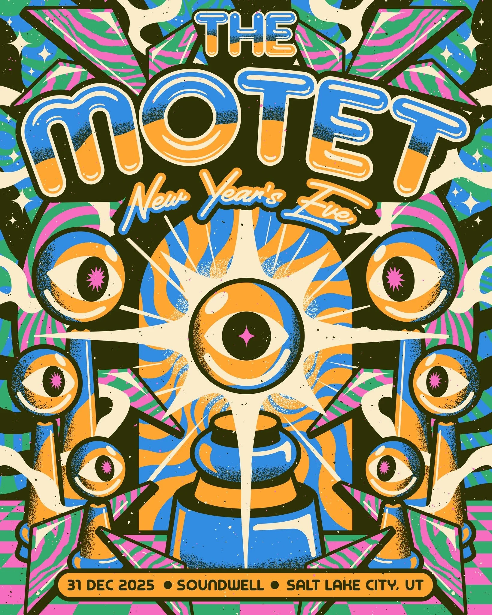 The Danish smash plates on each other&rsquo;s doors to celebrate New Year&rsquo;s Eve.
The Motet smash funky jams in Salt Lake City.