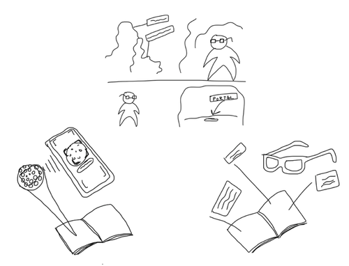 Christina dove deep into how you could have a physical interaction that explored a AR avenue