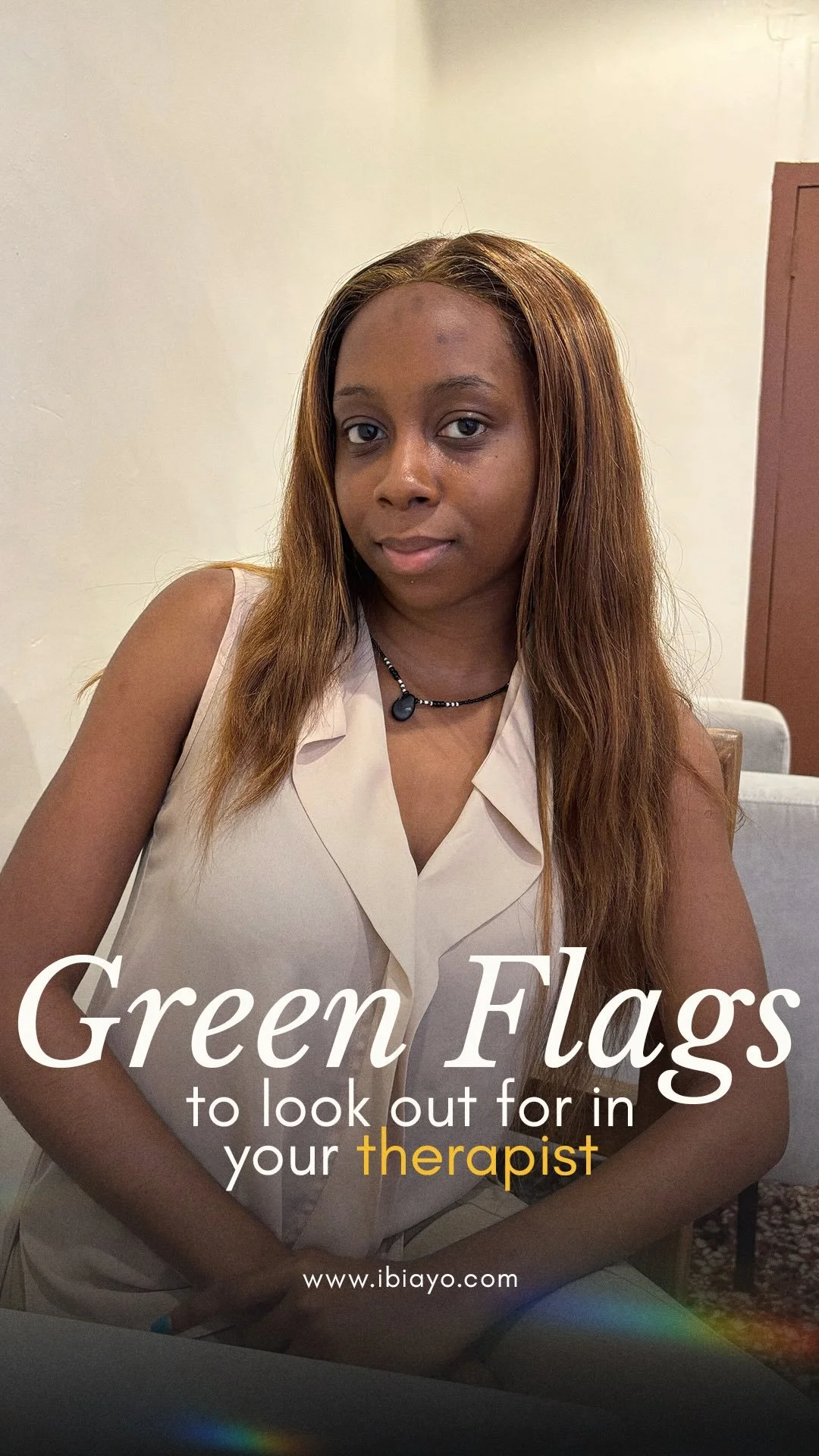 These are a few green flags we believe can make therapy feel safe and supportive.
Save this as a guide when you’re choosing a therapist.
#ibiayo #therapistgreenflags #therapistsinnigeria #therapistinlagos