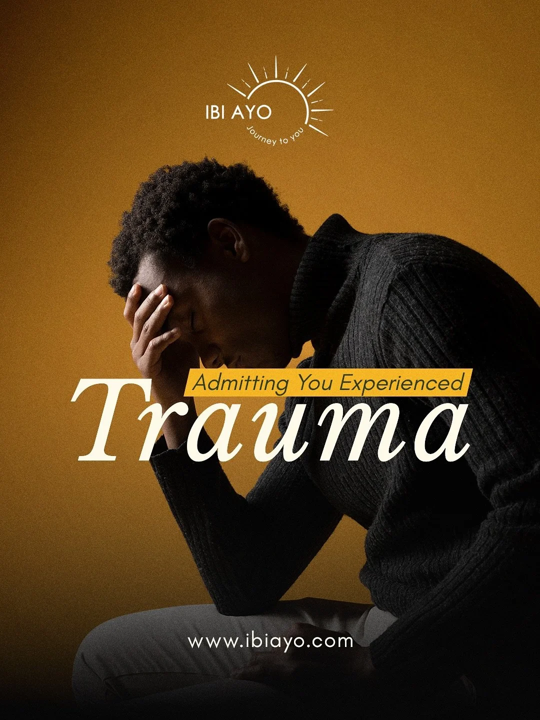 Often, when we experience a traumatic event, our minds can play tricks on us making us suppress emotions or downplay what we&rsquo;ve been through.

Admitting your trauma isn&rsquo;t a sign of weakness. It&rsquo;s an act of self-awareness acknowledgi