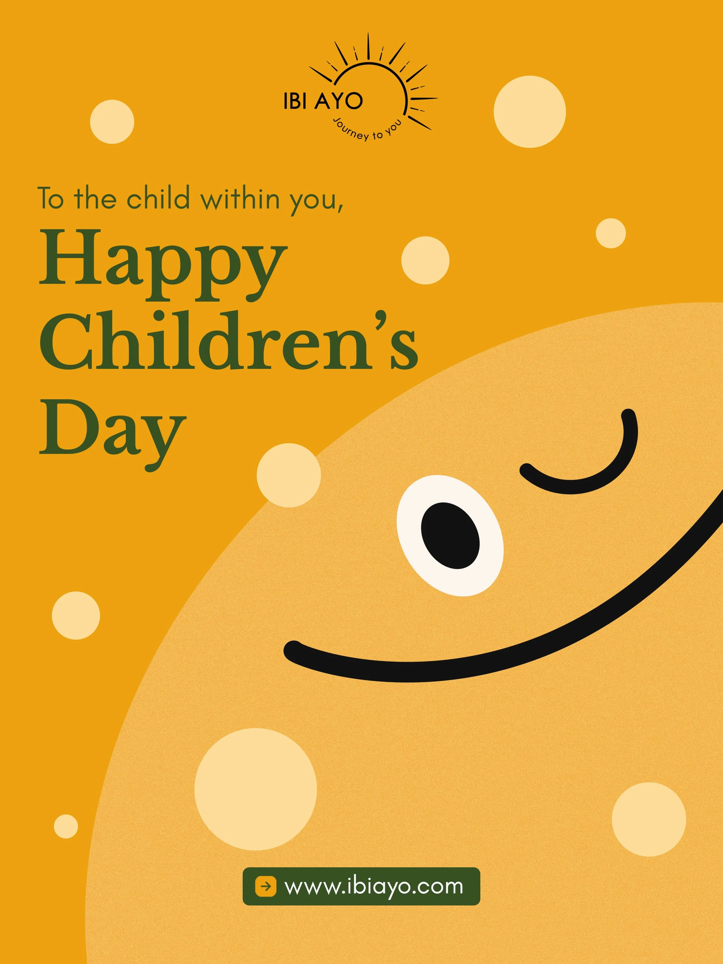 The way we treat children today shapes how they learn to treat themselves tomorrow.
And sometimes, healing starts with remembering the child within us too.
Happy Children&rsquo;s Day.

#IbiAyo #MentalHealthAwareness #ChildrensDay #InnerChild #ChildMe
