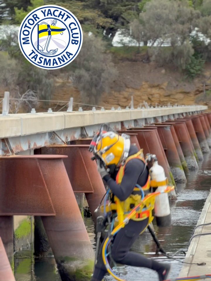 Total Dive Solutions is proud to sponsor the motor Yacht Club of Tasmania 🚤 our partnership aligns with the values of the MYCT and we truly appreciate the effort the club puts into honouring Tasmanian maritime culture. 

Recently our crew spent a co