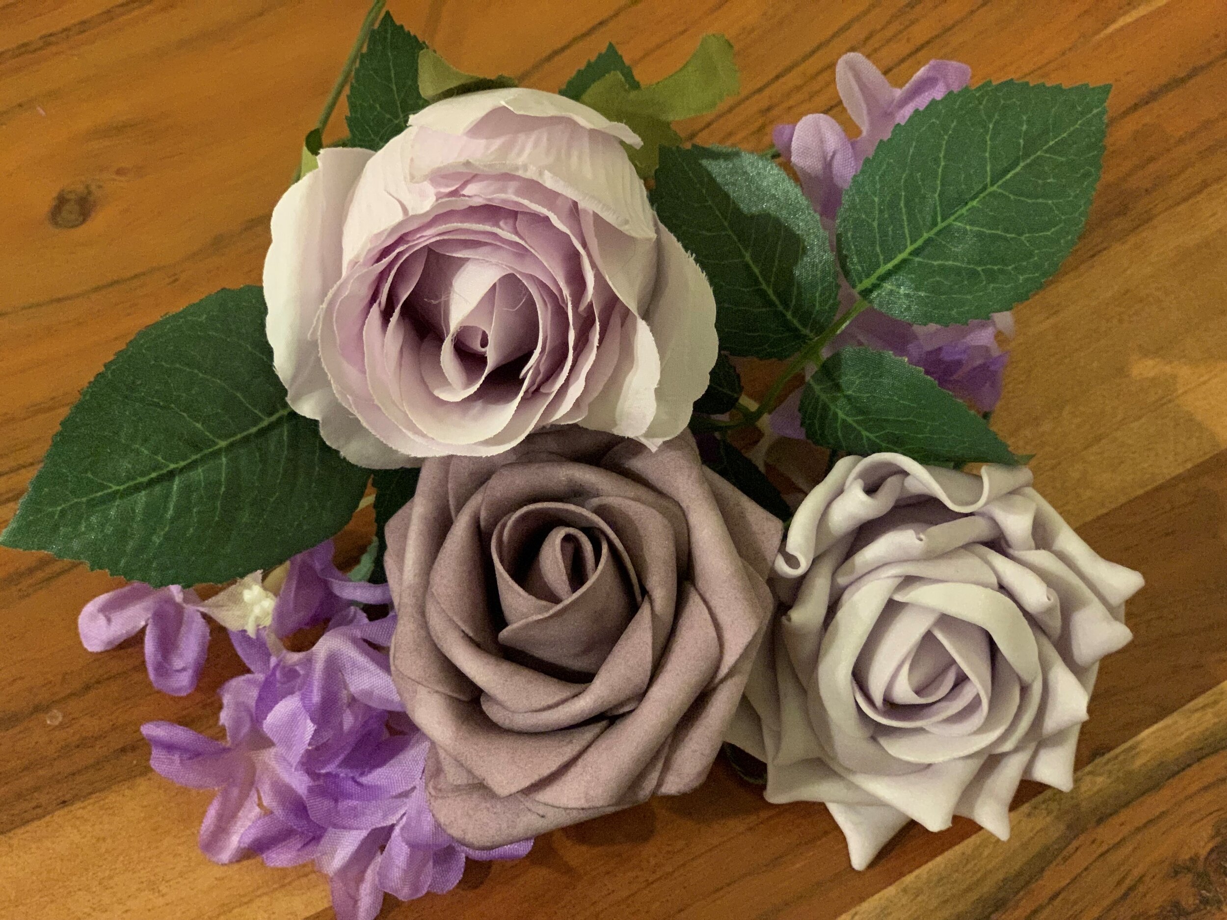 Various Purple Roses
