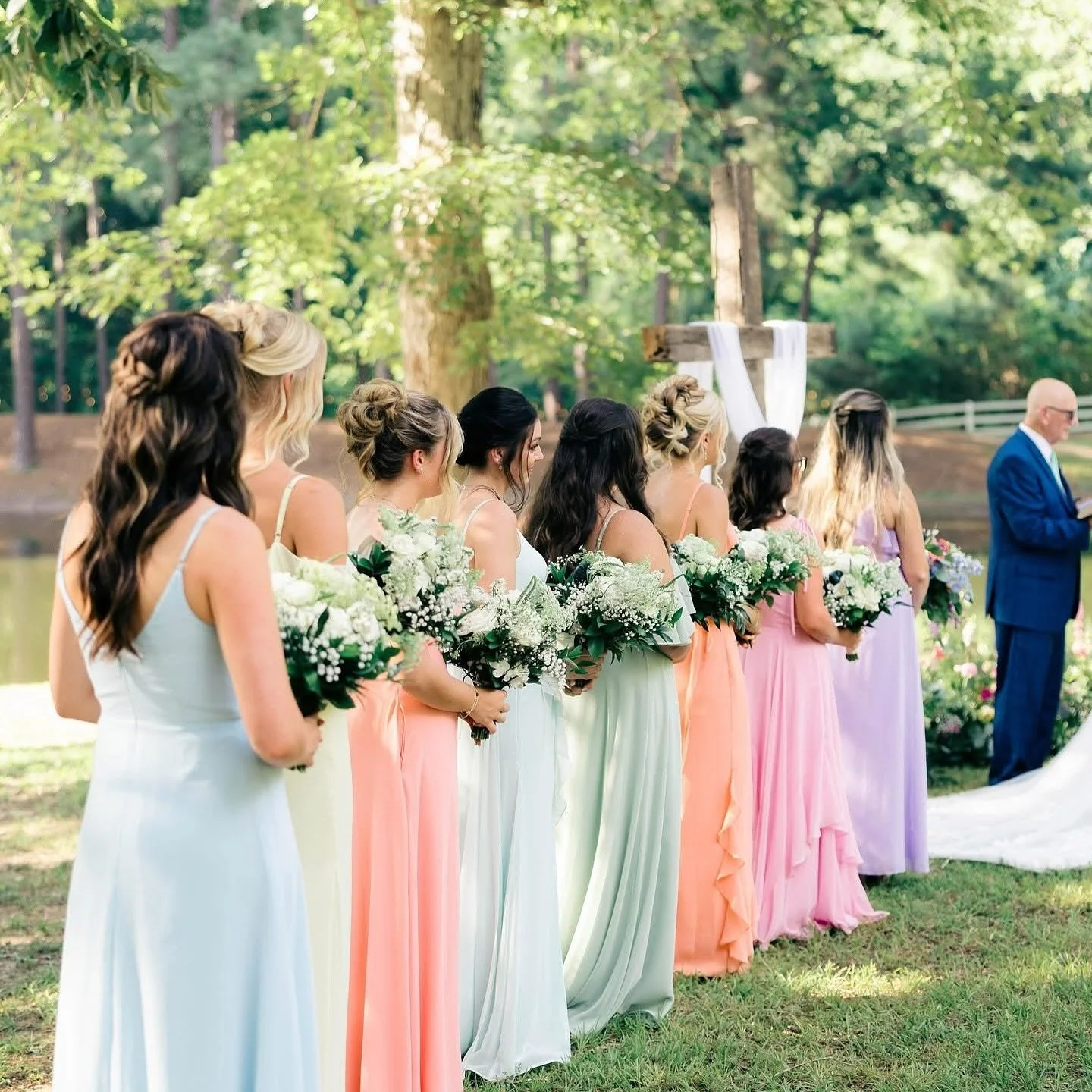 A rainbow of love standing beside the bride and groom ππ Each bridesmaid in her unique color, yet all united in joy, laughter, and the magic of this beautiful day. β¨π Moments like these remind us that love shines brightest when shared
#SevenPaths