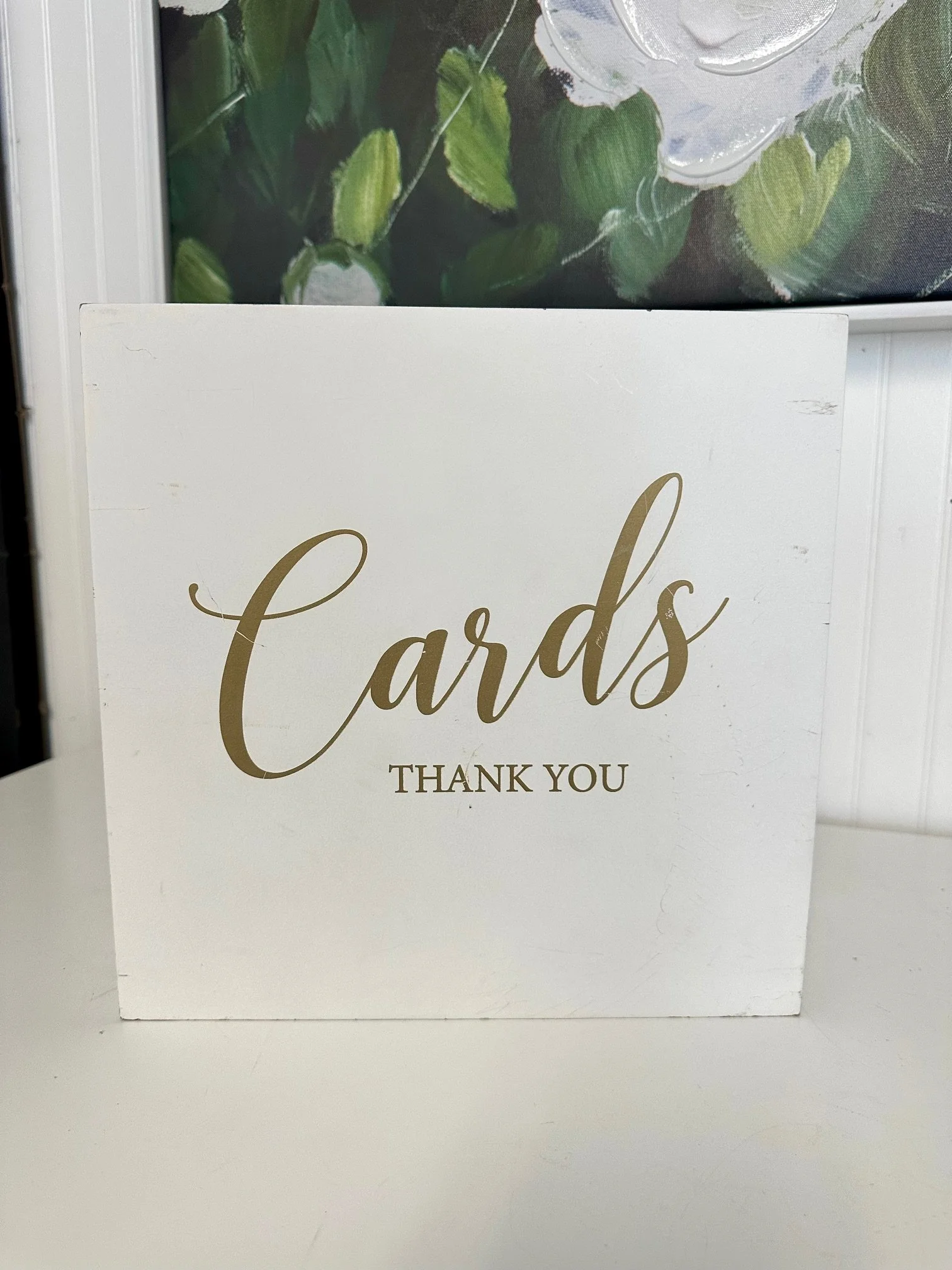 White wood Card Box with Gold Lettering.jpeg