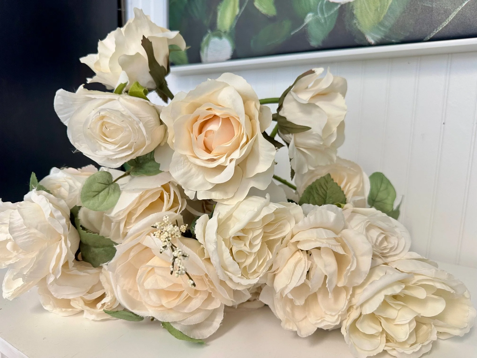 Various Cream Floral Stems