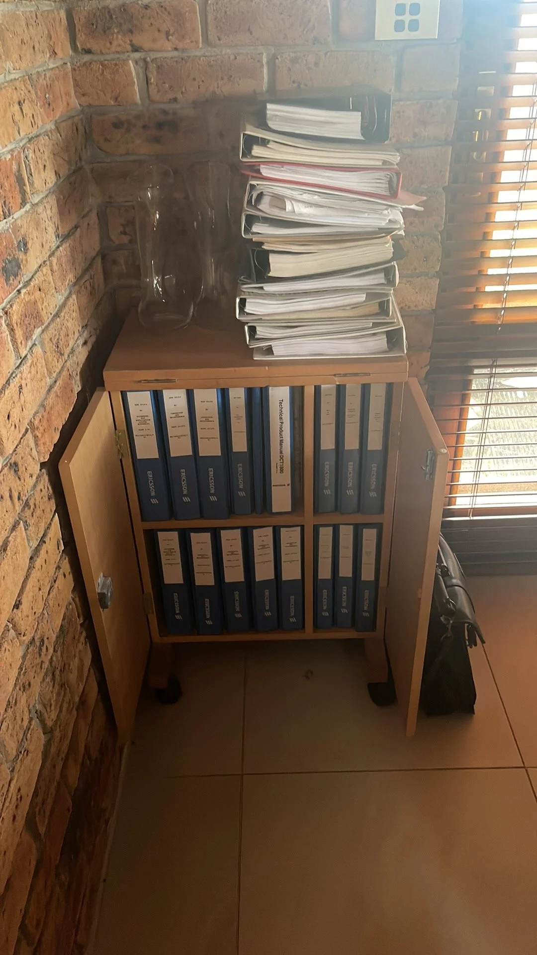 Manuals including MD110 Manual Cabinet