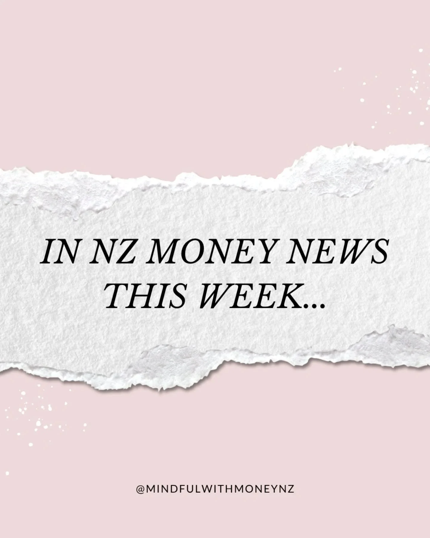 In money news this week: home lending restrictions to be eased, 'Mum and Dad' property investors making a comeback, Kiwis moving off the benefit due to finding work, and a rise in food prices and airfares 💸
#moneynews #moneytalks #debtfreecommunity