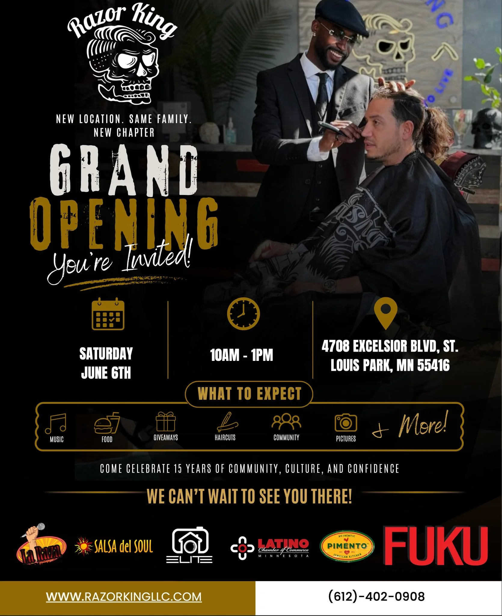 Salsa del Soul at Razor King Opening 
