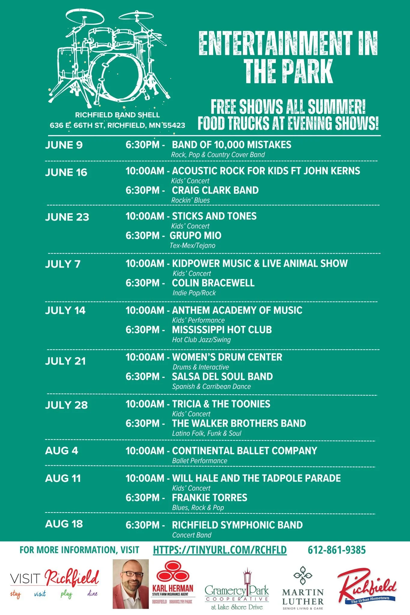 Salsa del Soul at Richfield Entertainment in the Park