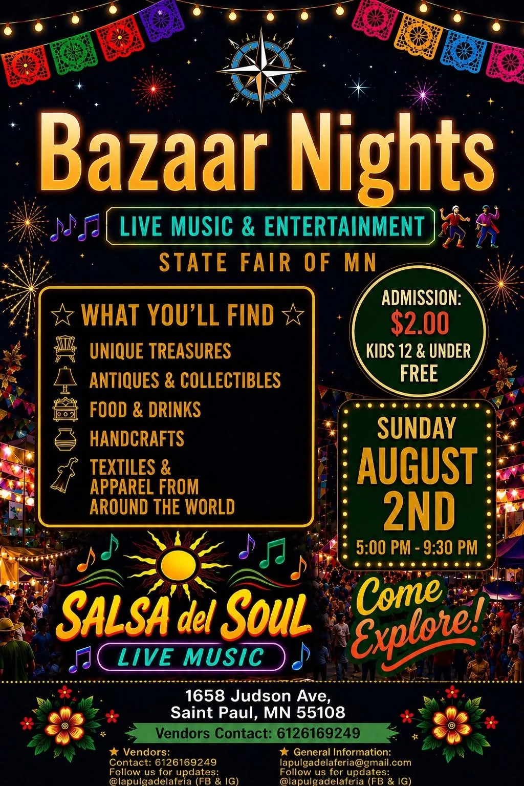 Salsa del Soul at Bazaar Nights