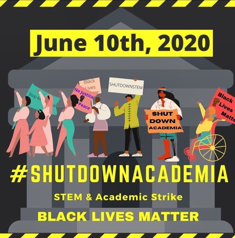 In support of #ShutDownSTEM our research group had a discussion about racism in academia, and what we can do to support the #blacklivesmatter movement and diversity in general. Here&rsquo;s some of what we came up with:

1// A diversity and inclusion