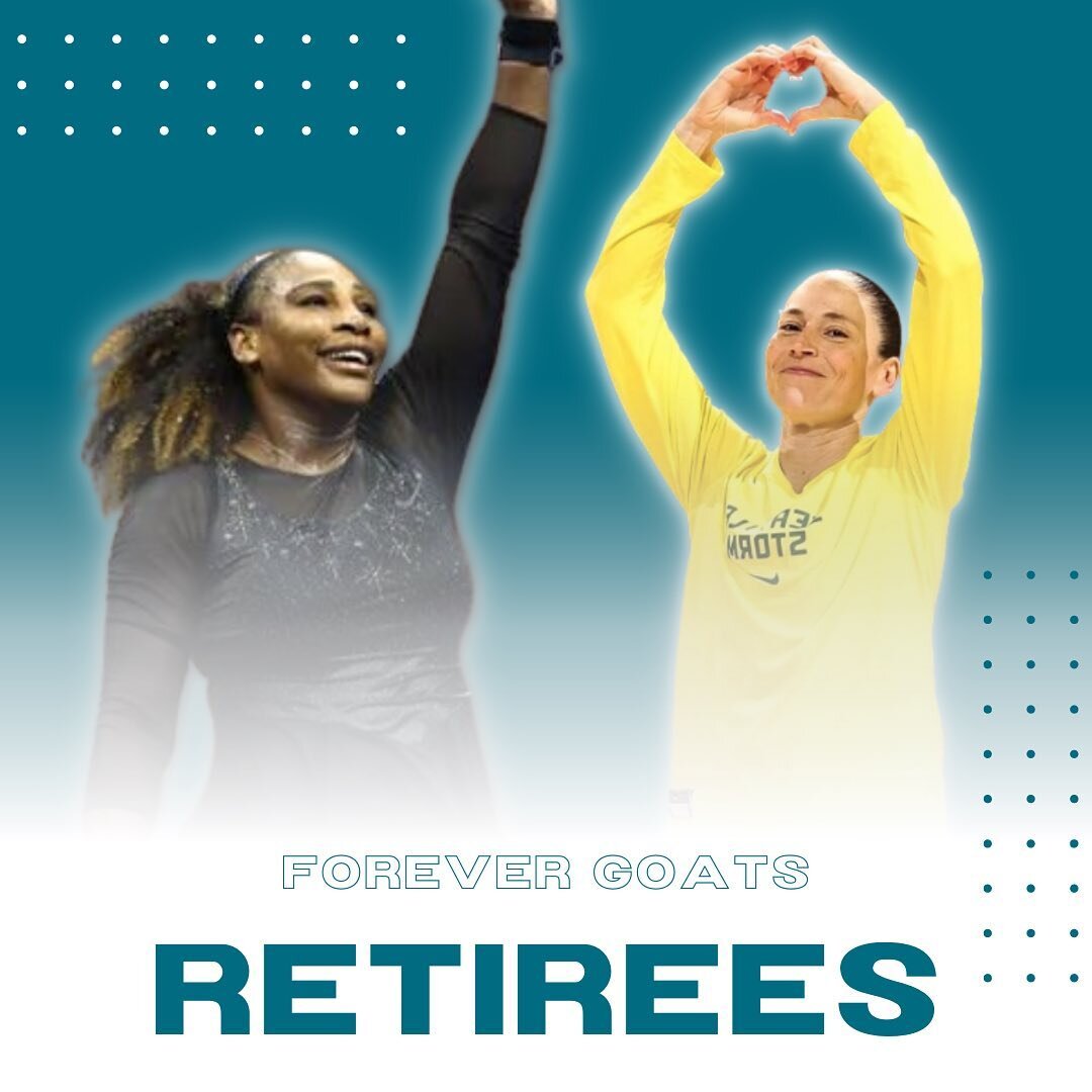 We have been so fortunate to see these athletes in their prime, and will treasure the way these women have impacted sport as they announce their retirement 🥲

Serena Williams announced her intention to retire after the US Open happening right now. A