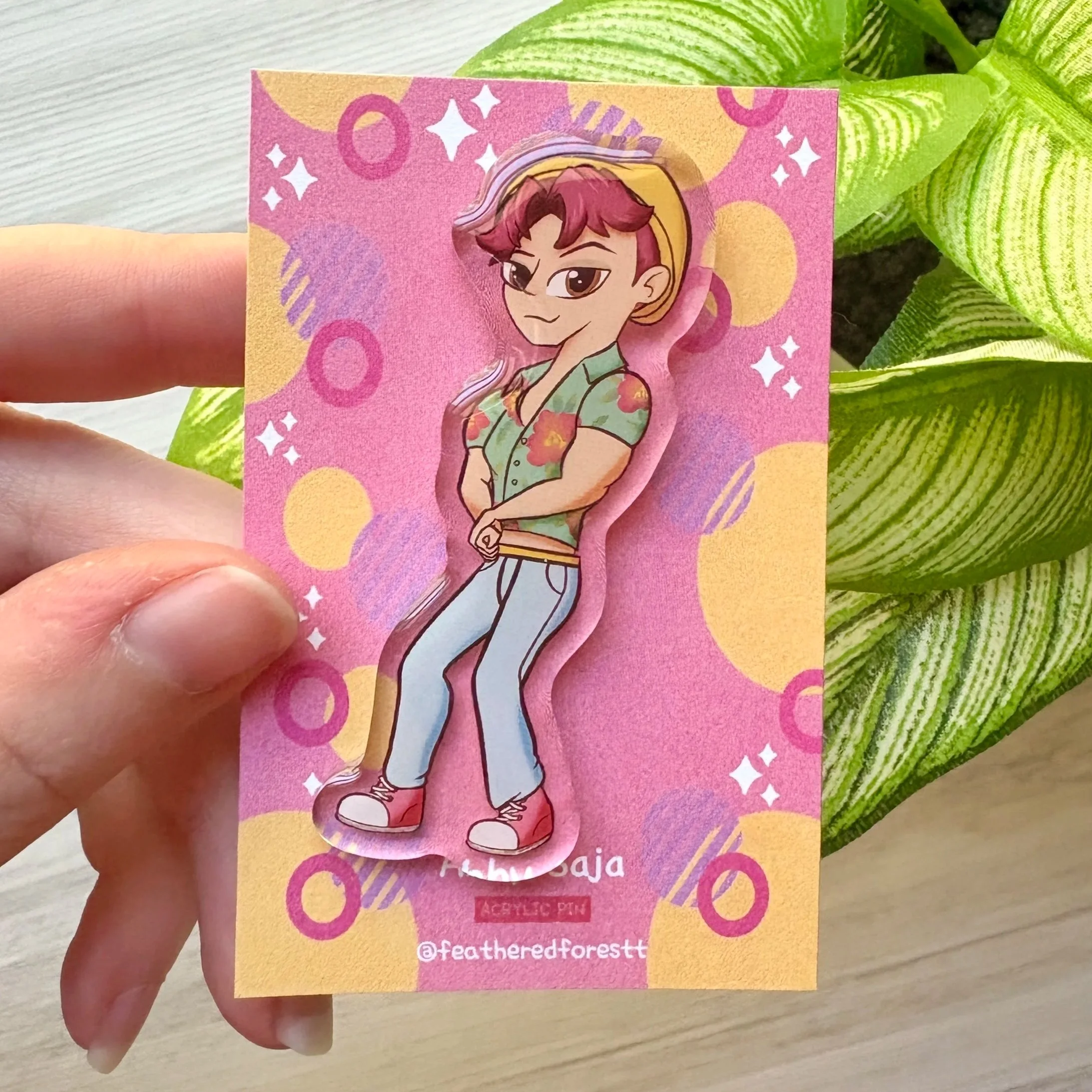 Abby Acrylic Pins