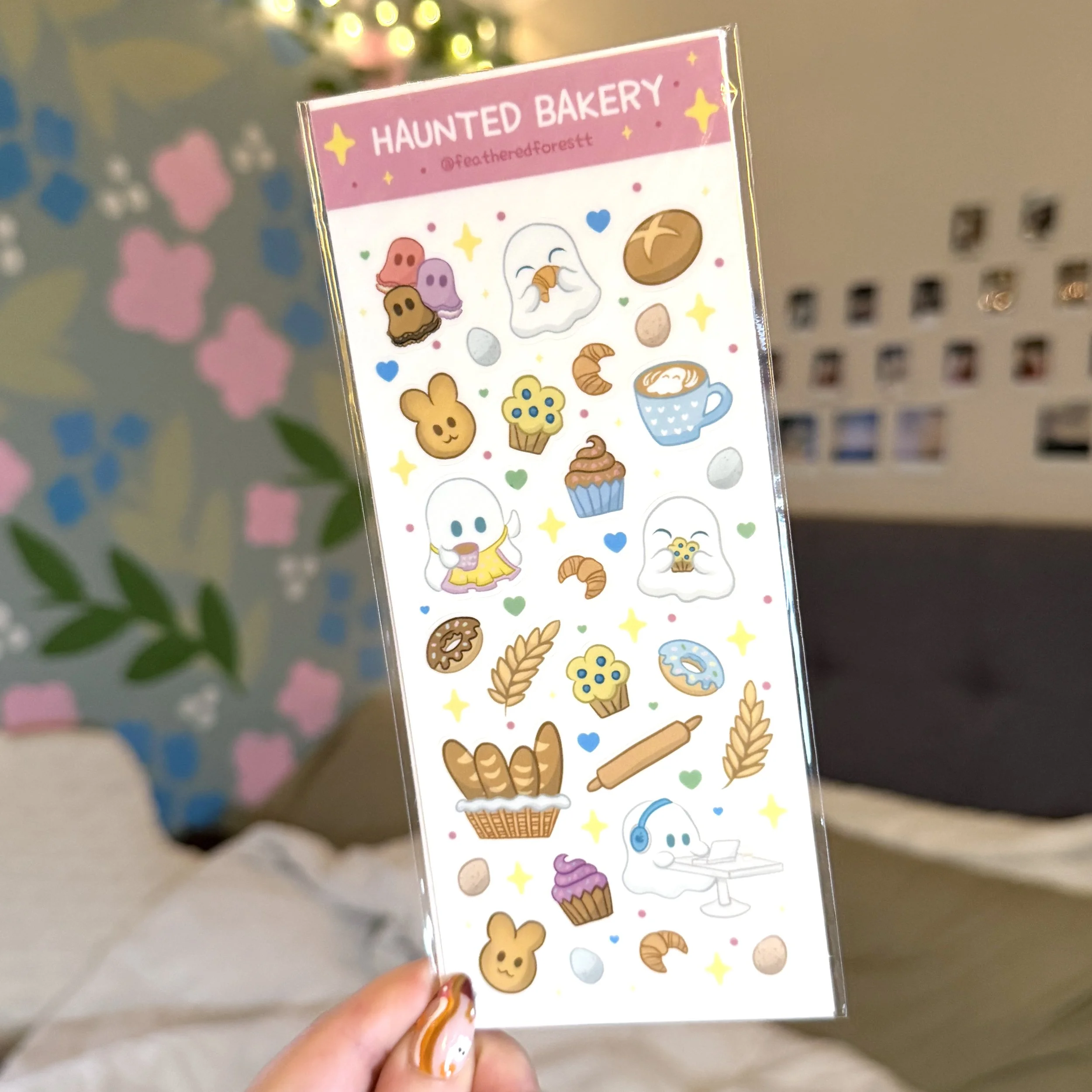 Haunted Bakery Sticker Sheet