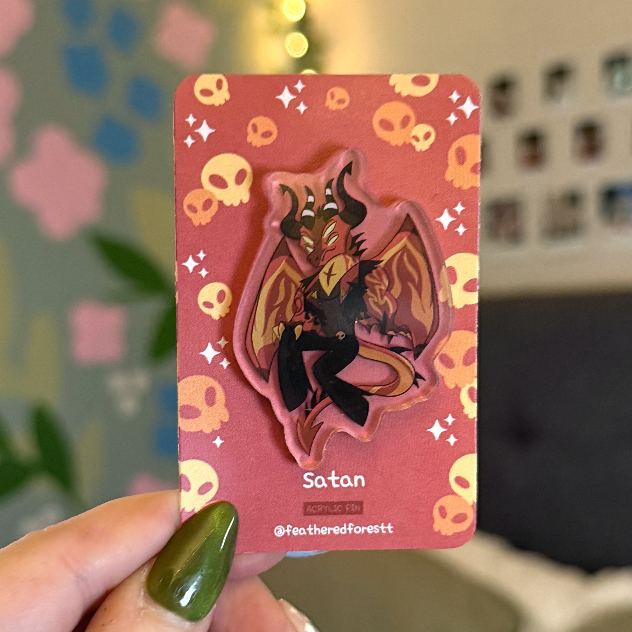Hell's Court Acrylic Pins