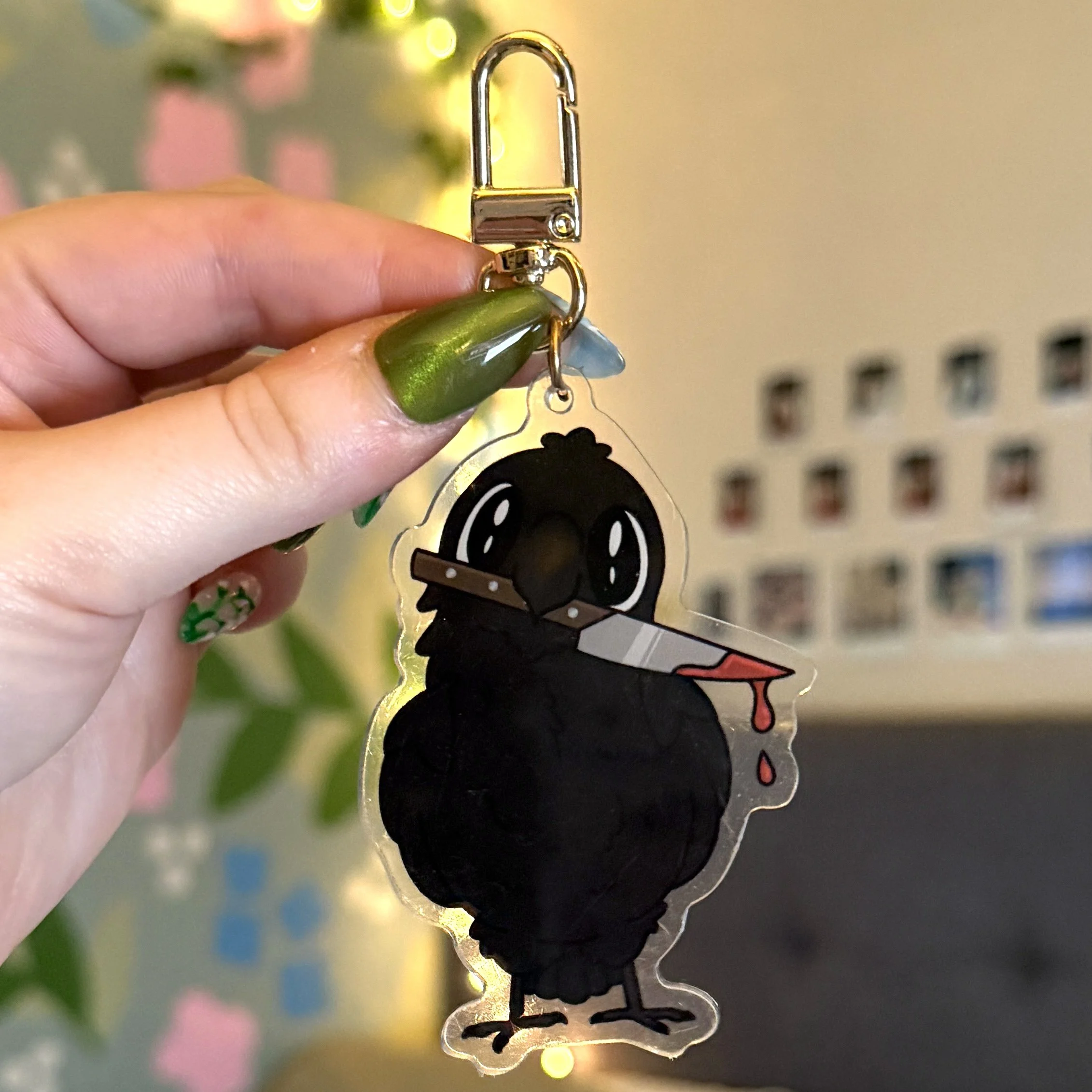 Murder Crow Charm