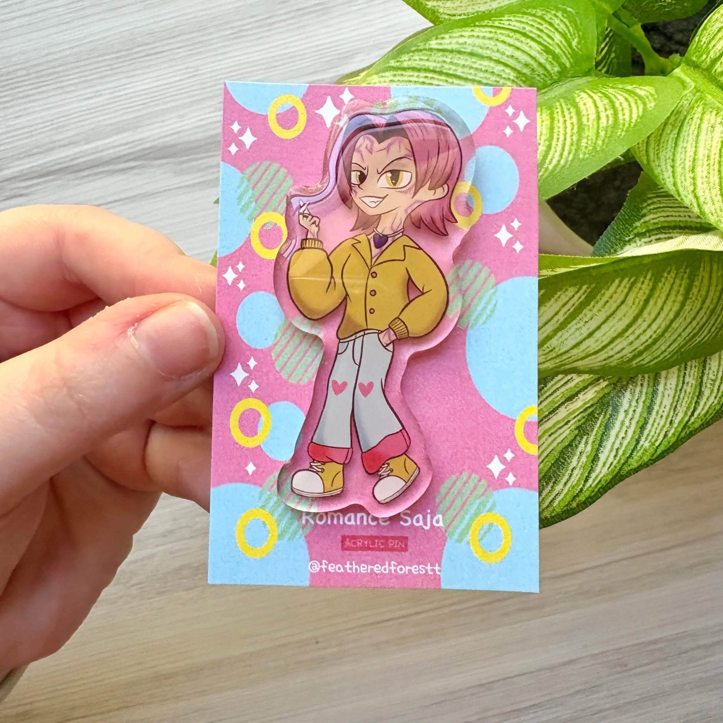 Romance Acrylic Pins