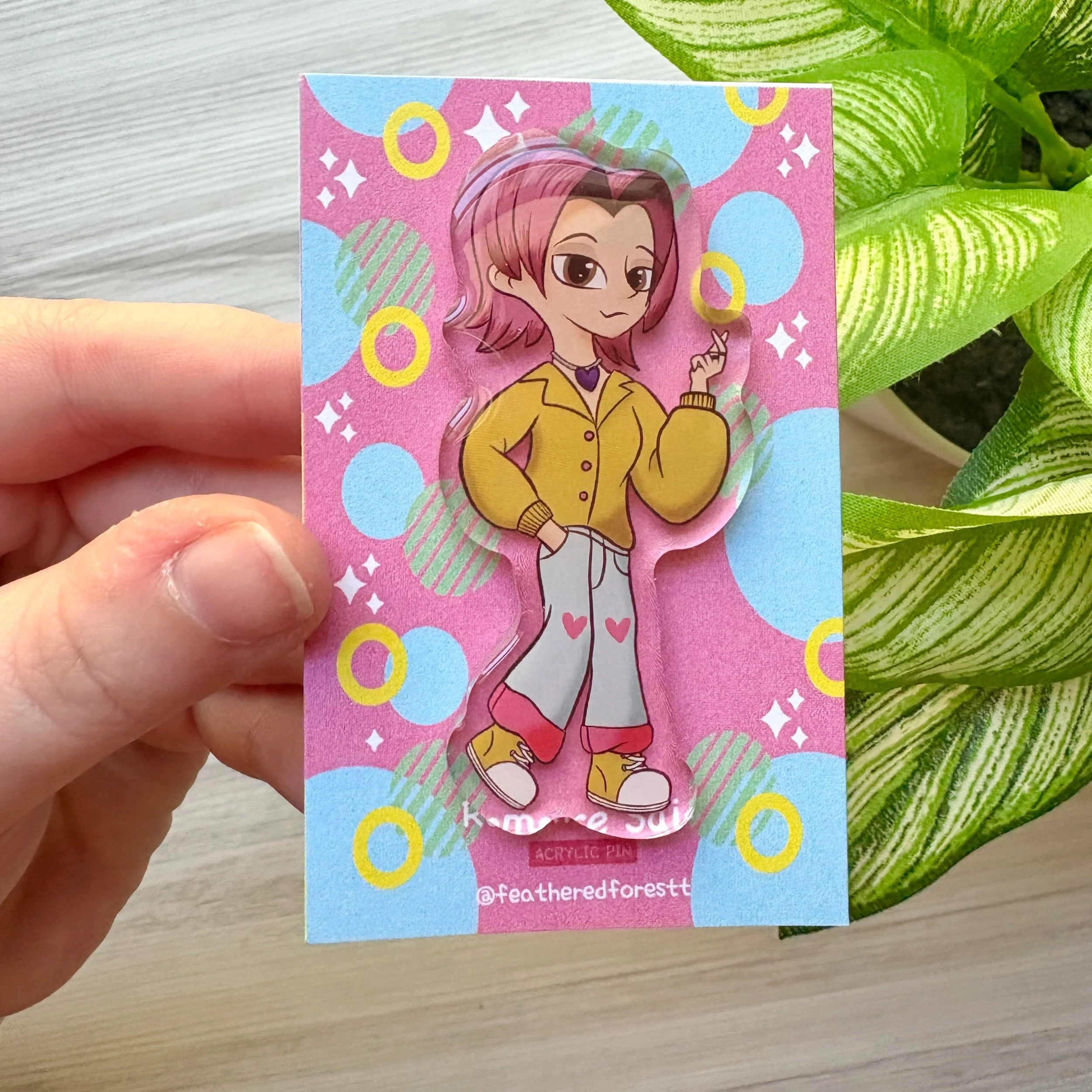 Romance Acrylic Pins