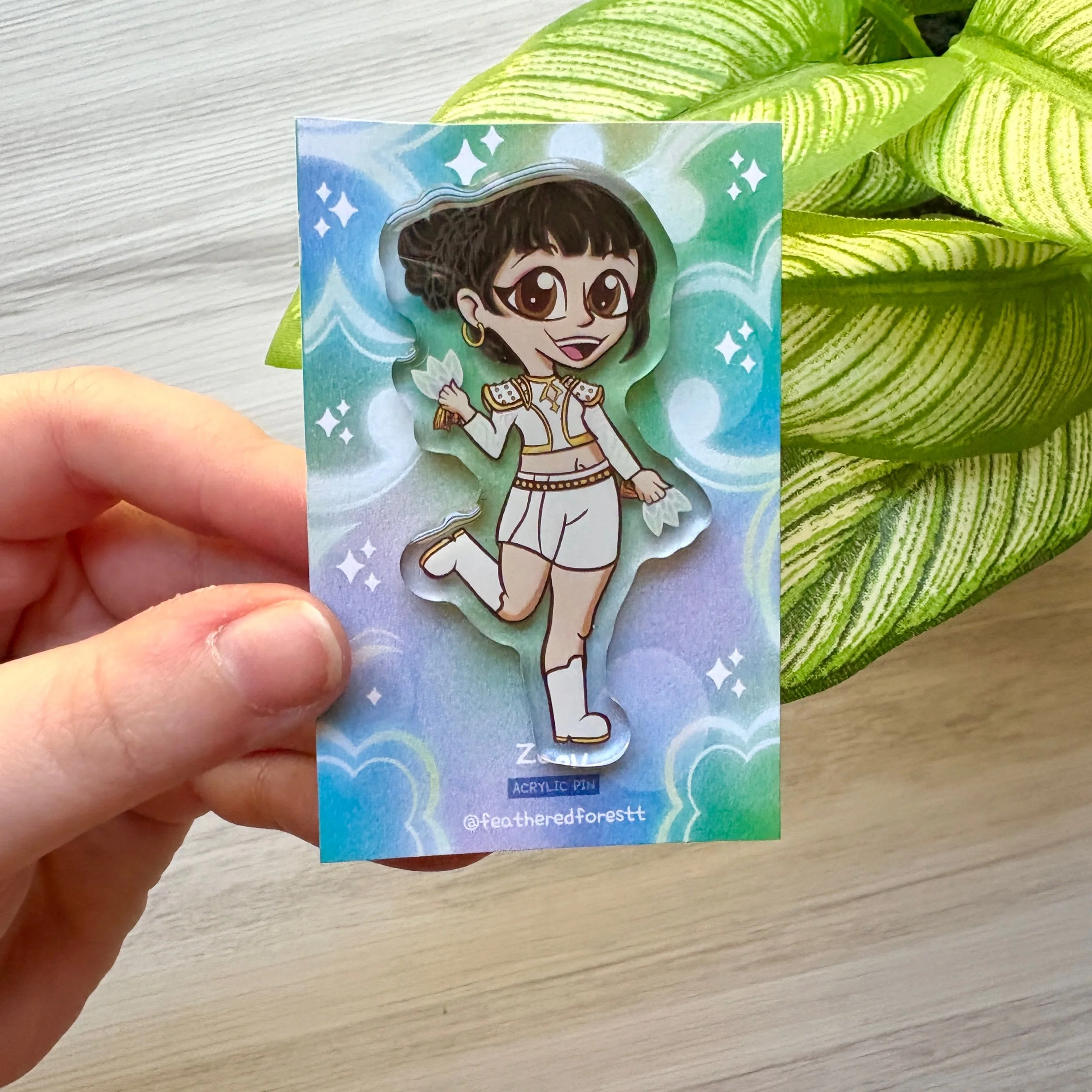 The Lyricist Acrylic Pin