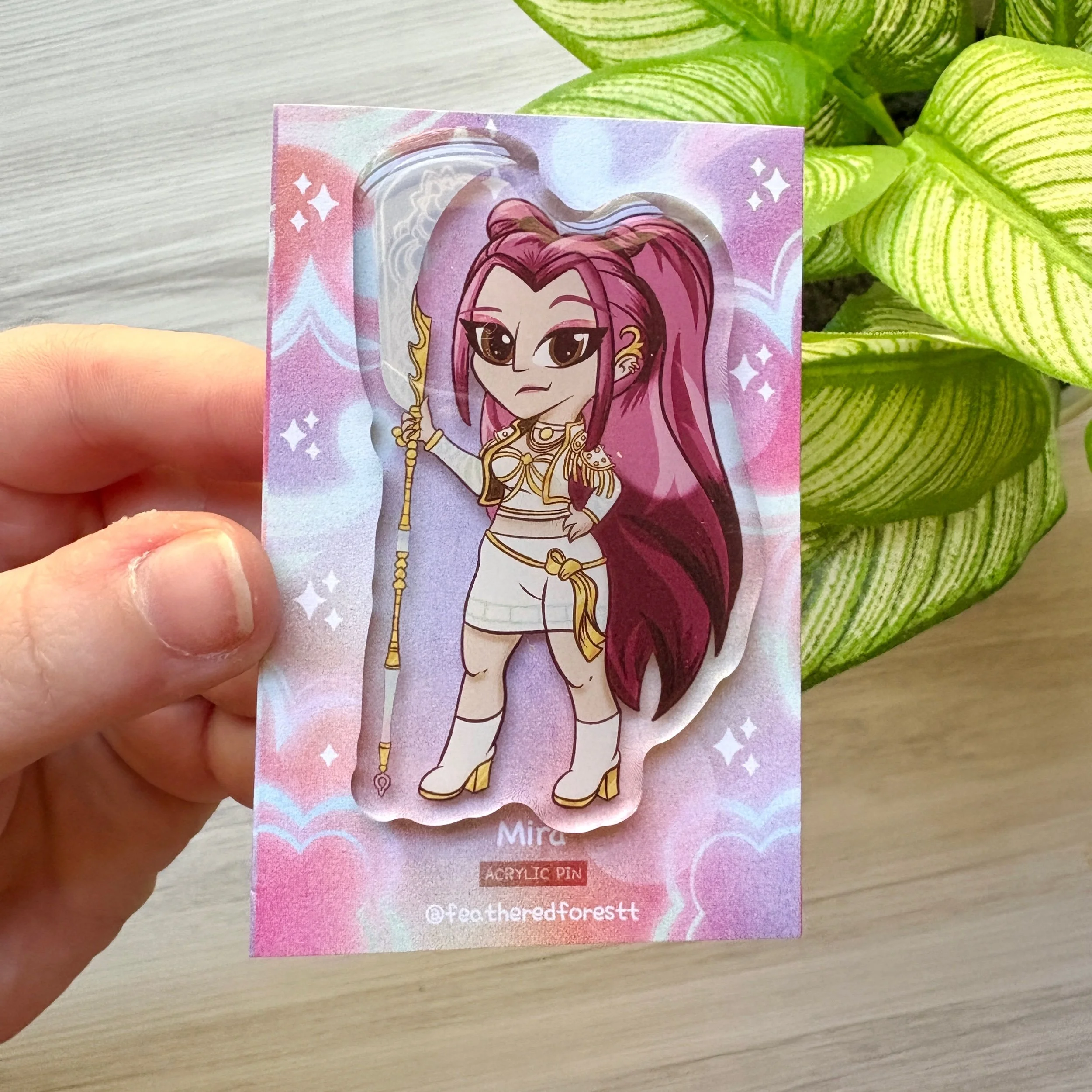 The Problem Child Acrylic Pin