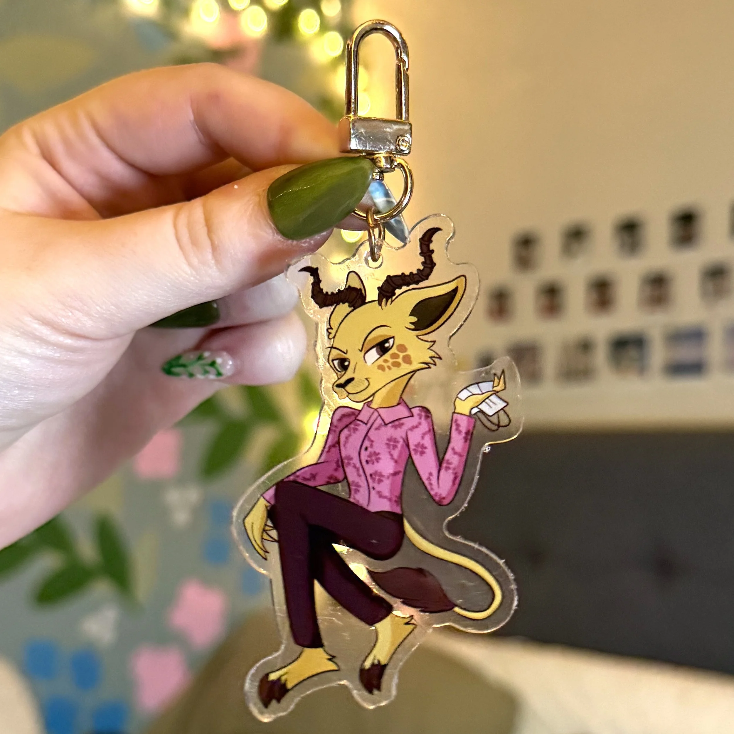 Leopard Gazelle Charm