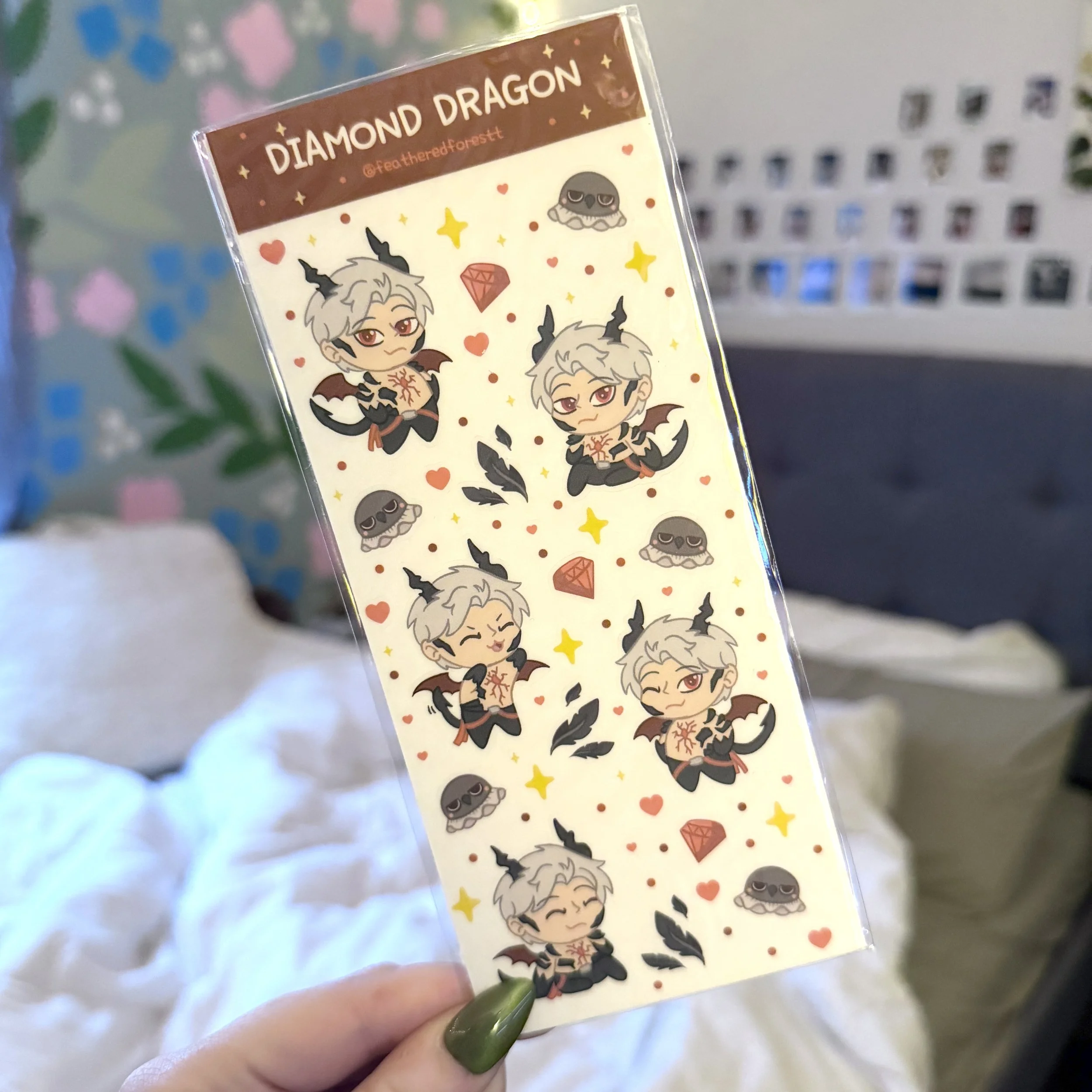 Deepspace Lovers Sticker Sheet