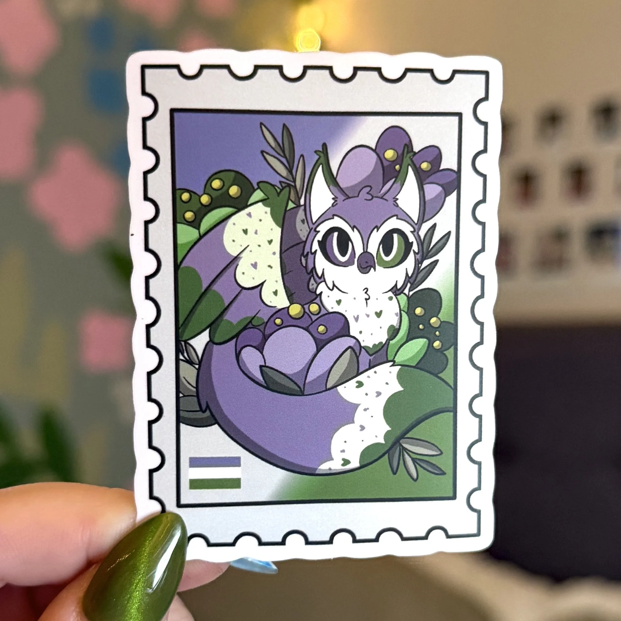 Tyto Fox Pride Stickers