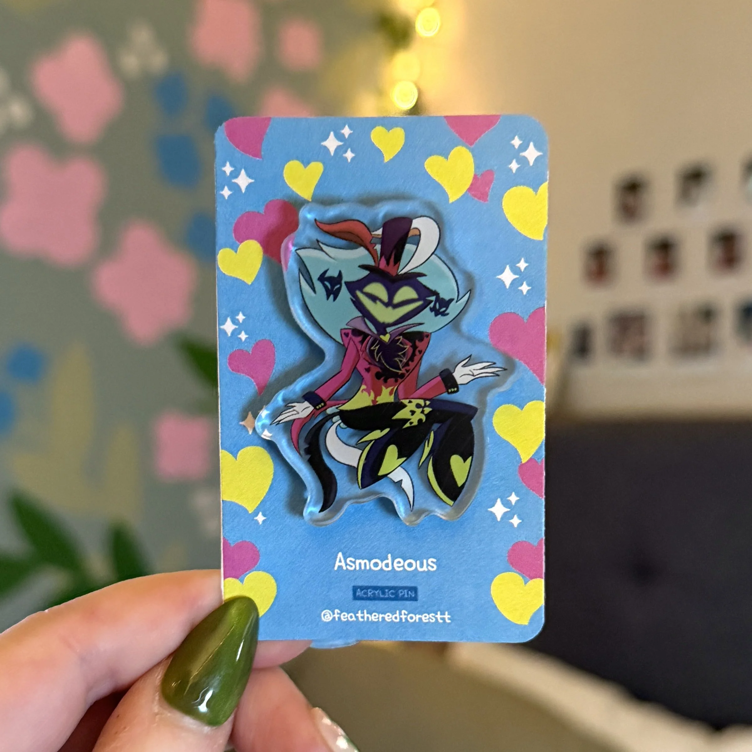 Hell's Court Acrylic Pins