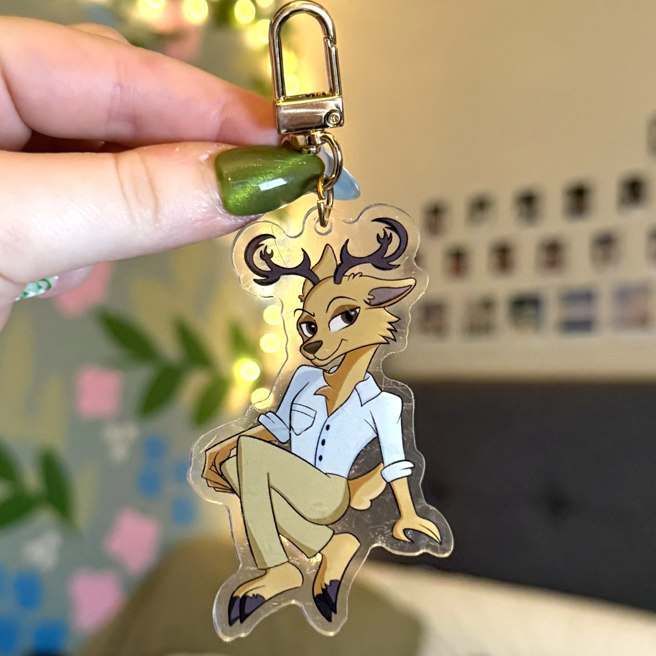 Red Deer Charm