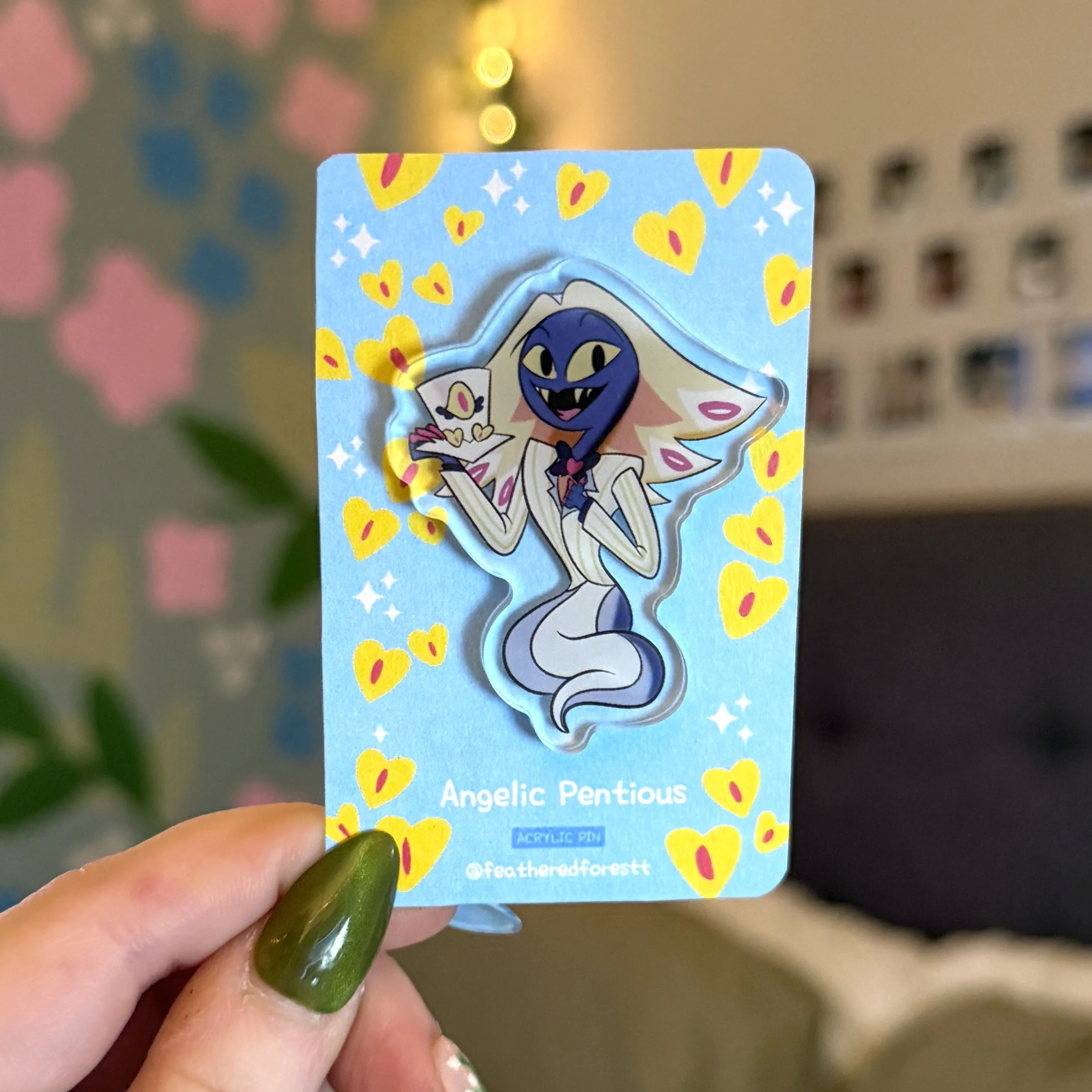 Pentious Acrylic Pin