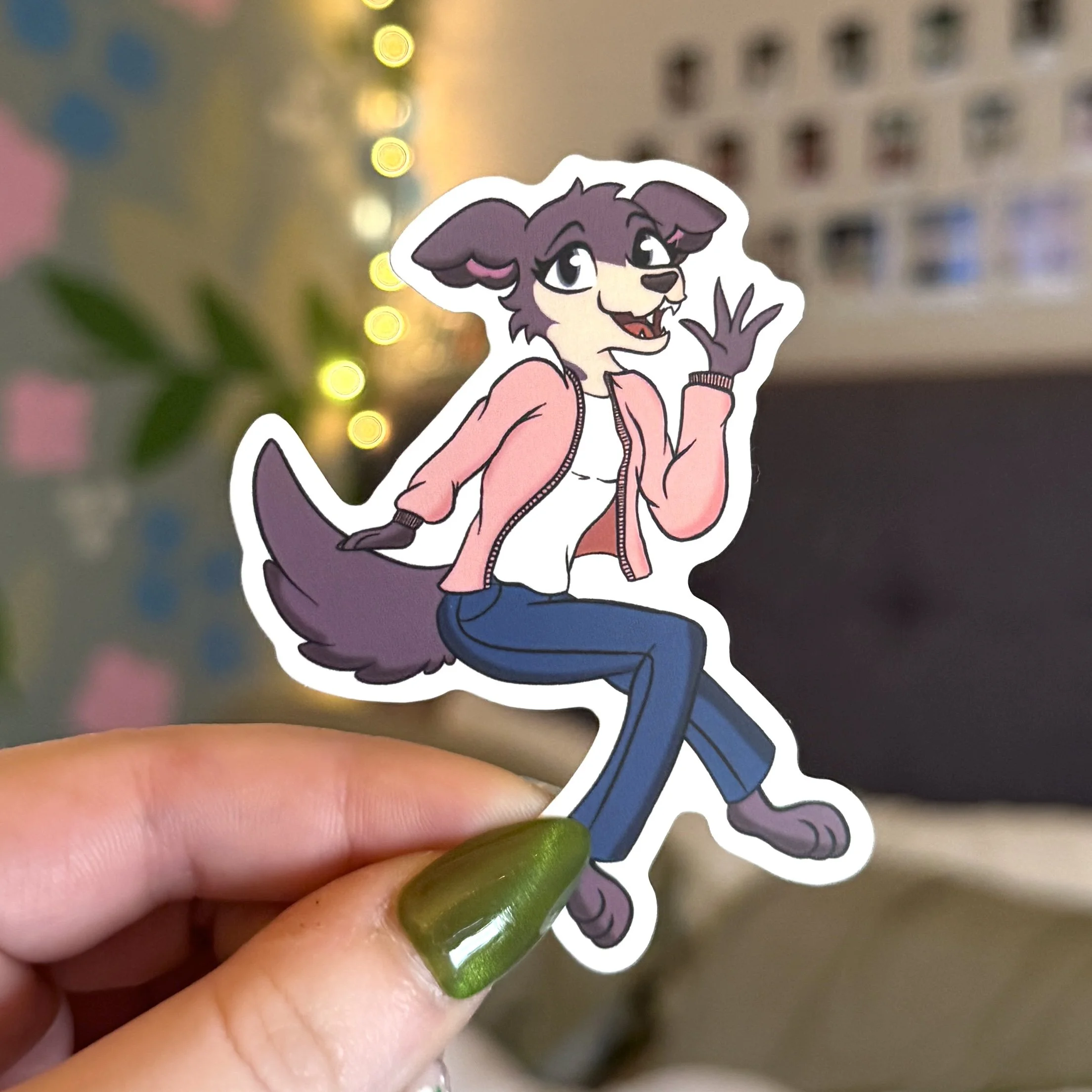 Grey Wolf Sticker