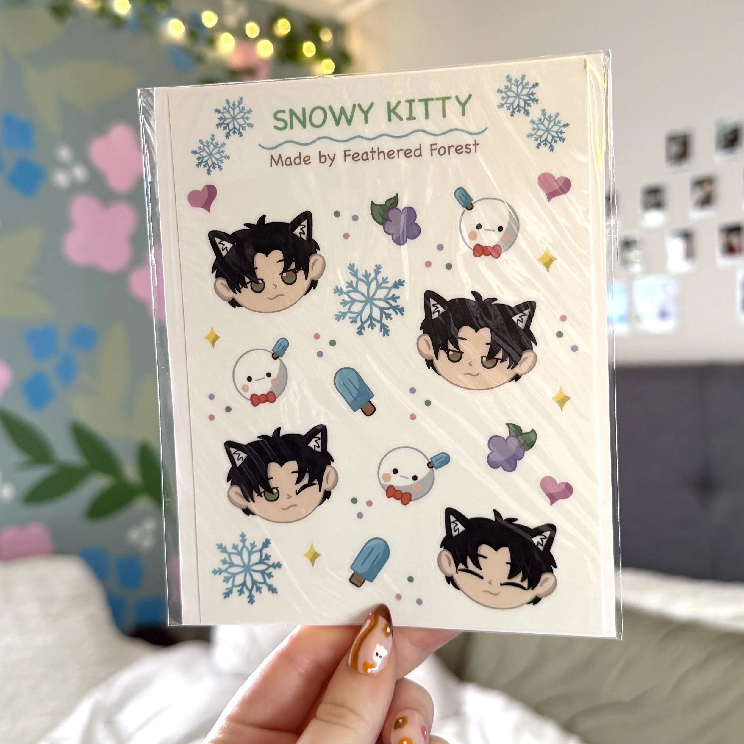 Deepspace Lovers Emote Sticker Sheet