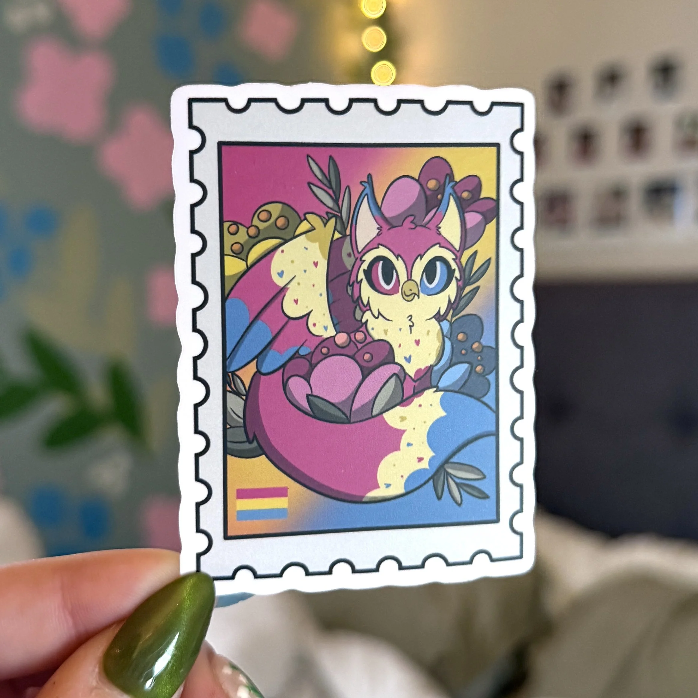 Tyto Fox Pride Stickers