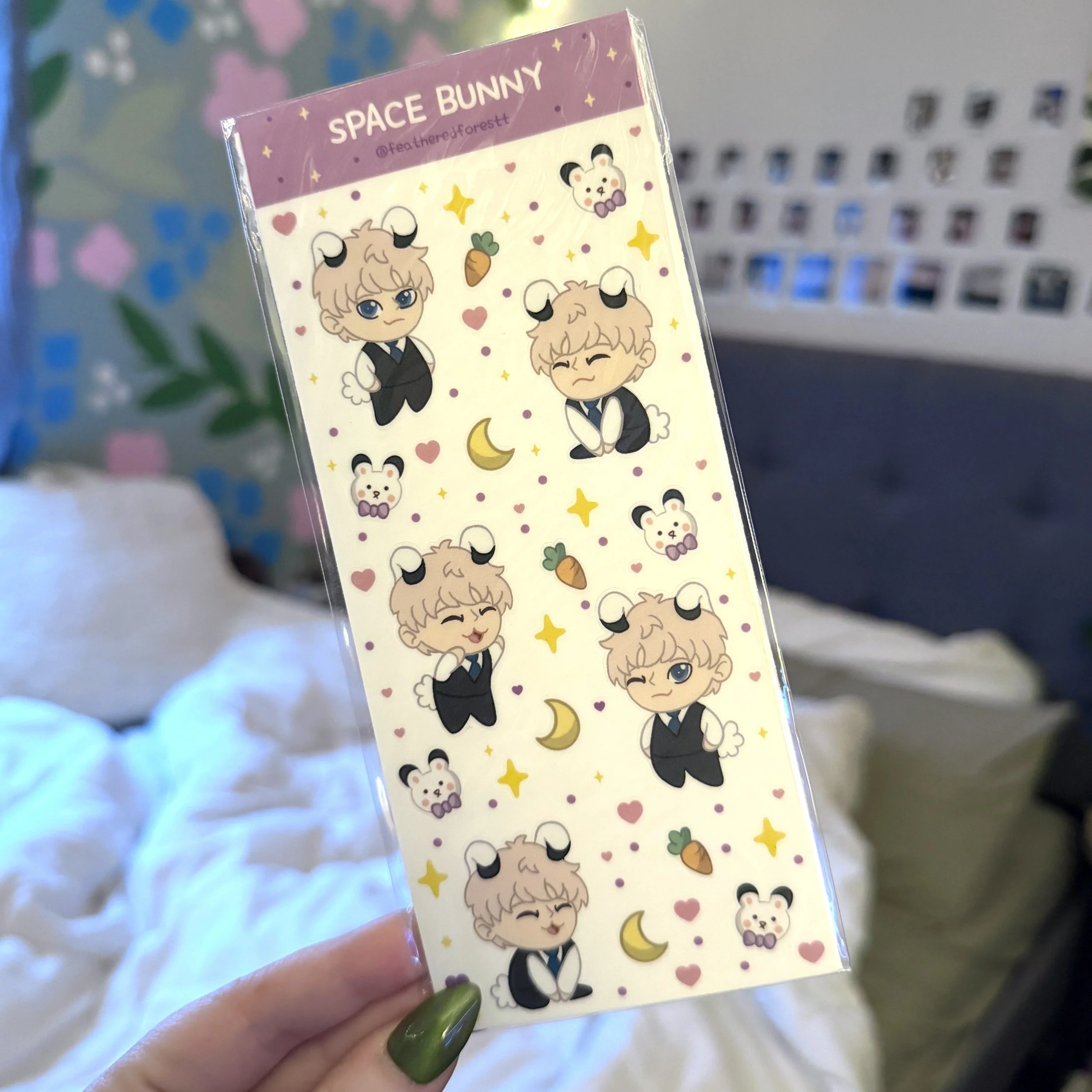 Deepspace Lovers Sticker Sheet