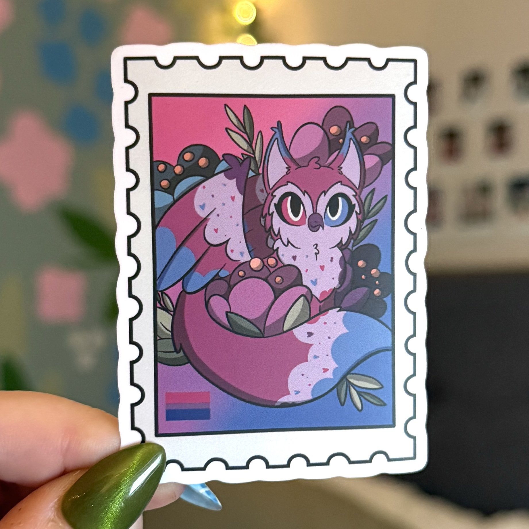 Tyto Fox Pride Stickers
