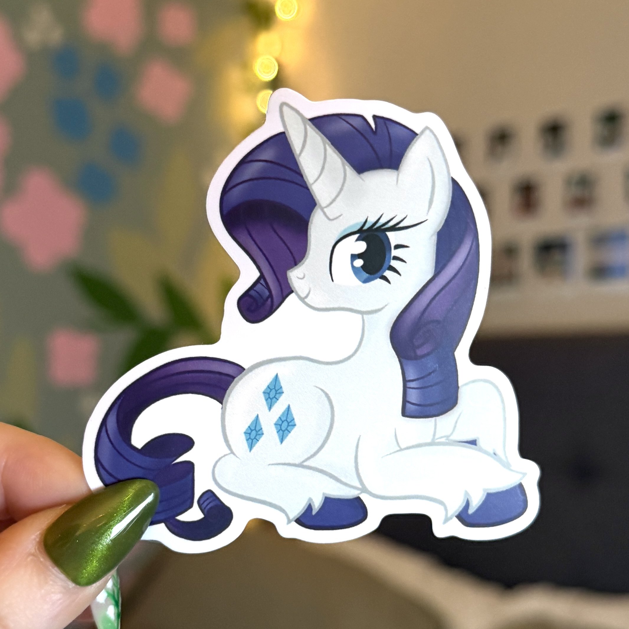 Fashionista Pony Sticker