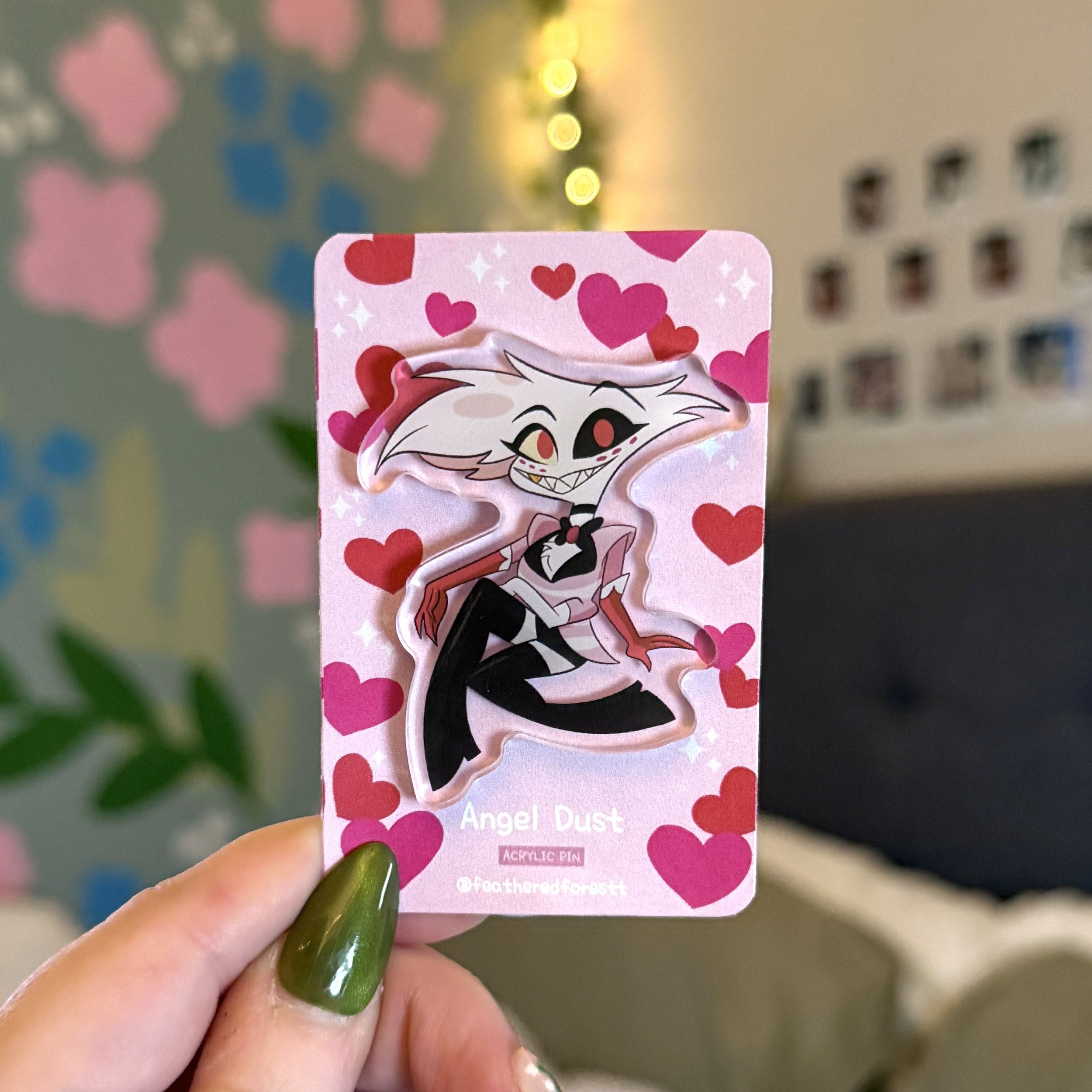 Angel Acrylic Pin