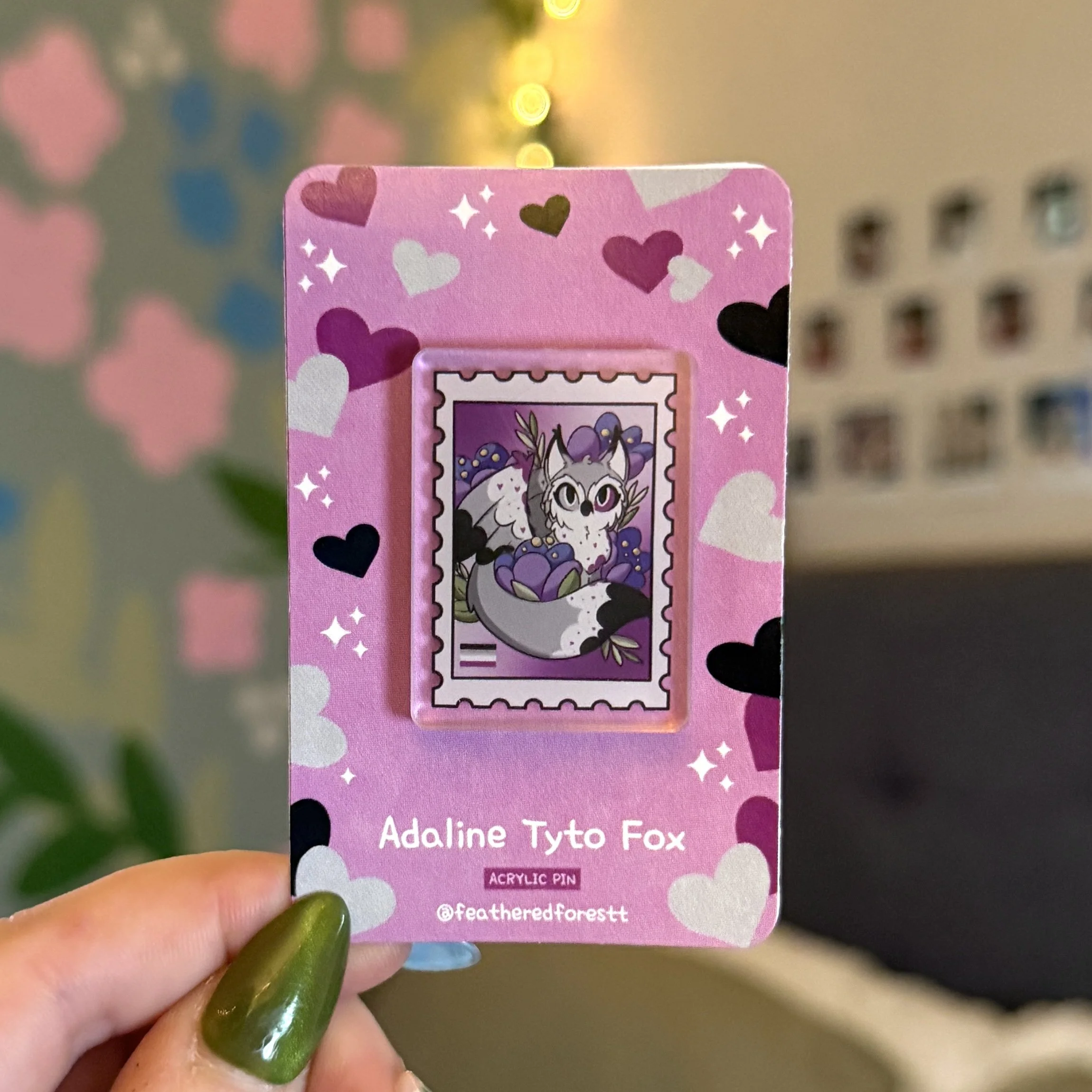 Tyto Fox Pride Pins