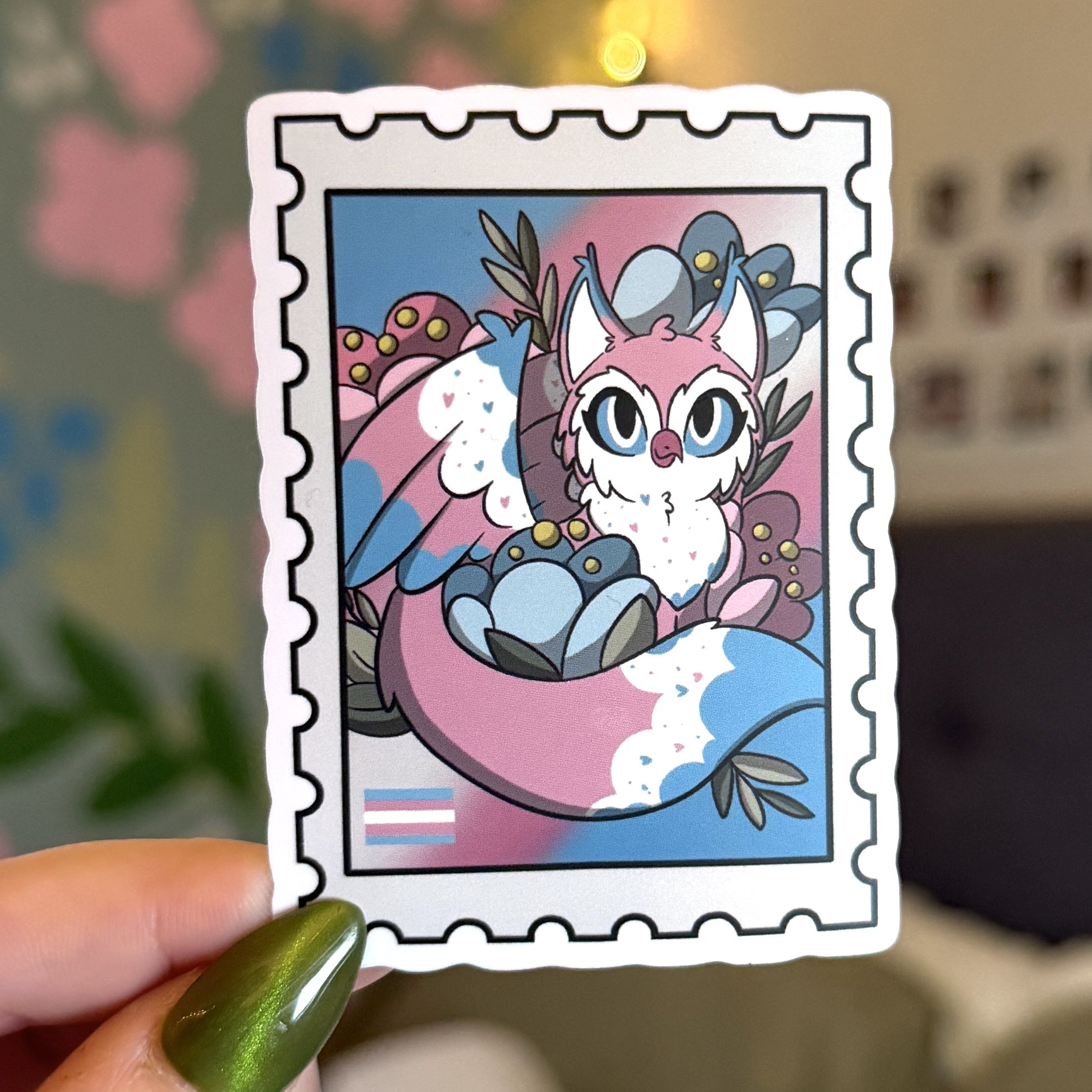 Tyto Fox Pride Stickers