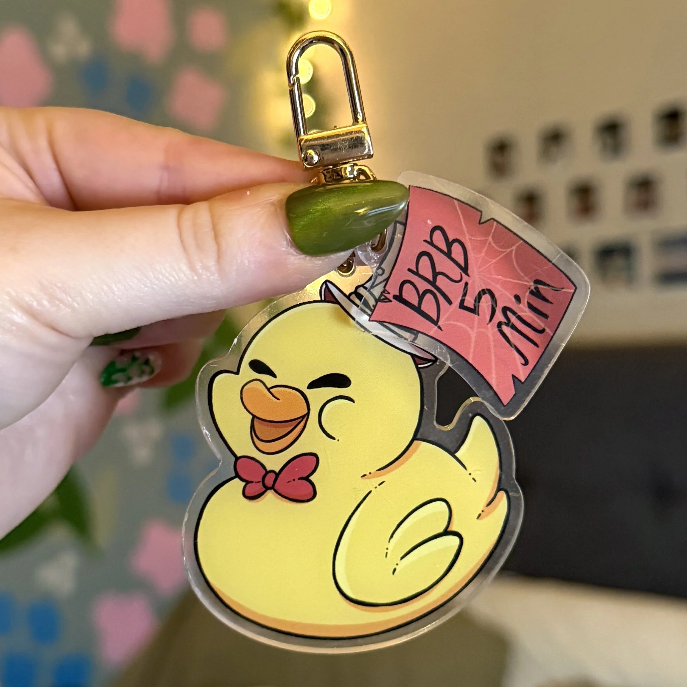 Depression Duck Wristlet & Charm Duo