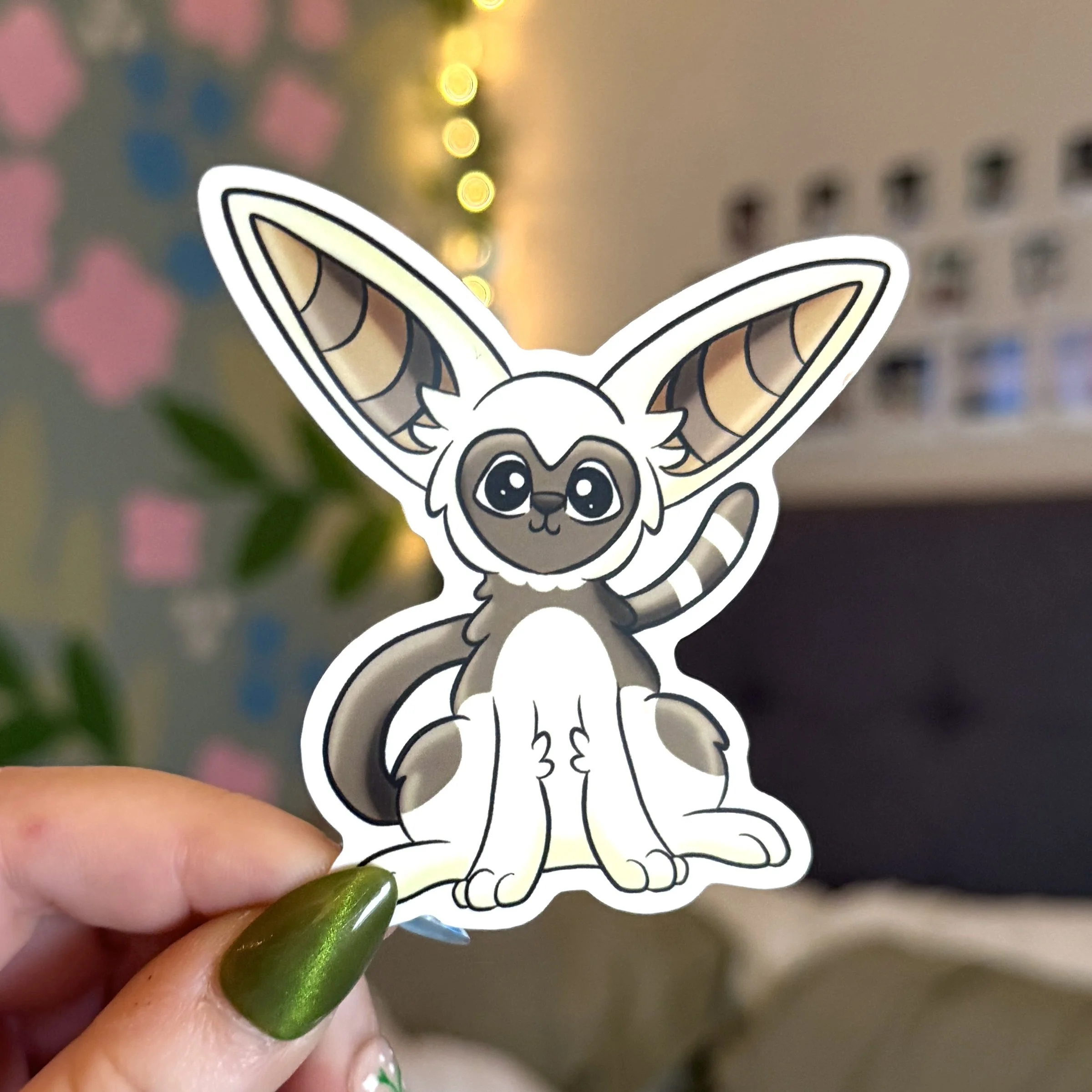 Flying Lemur Sticker