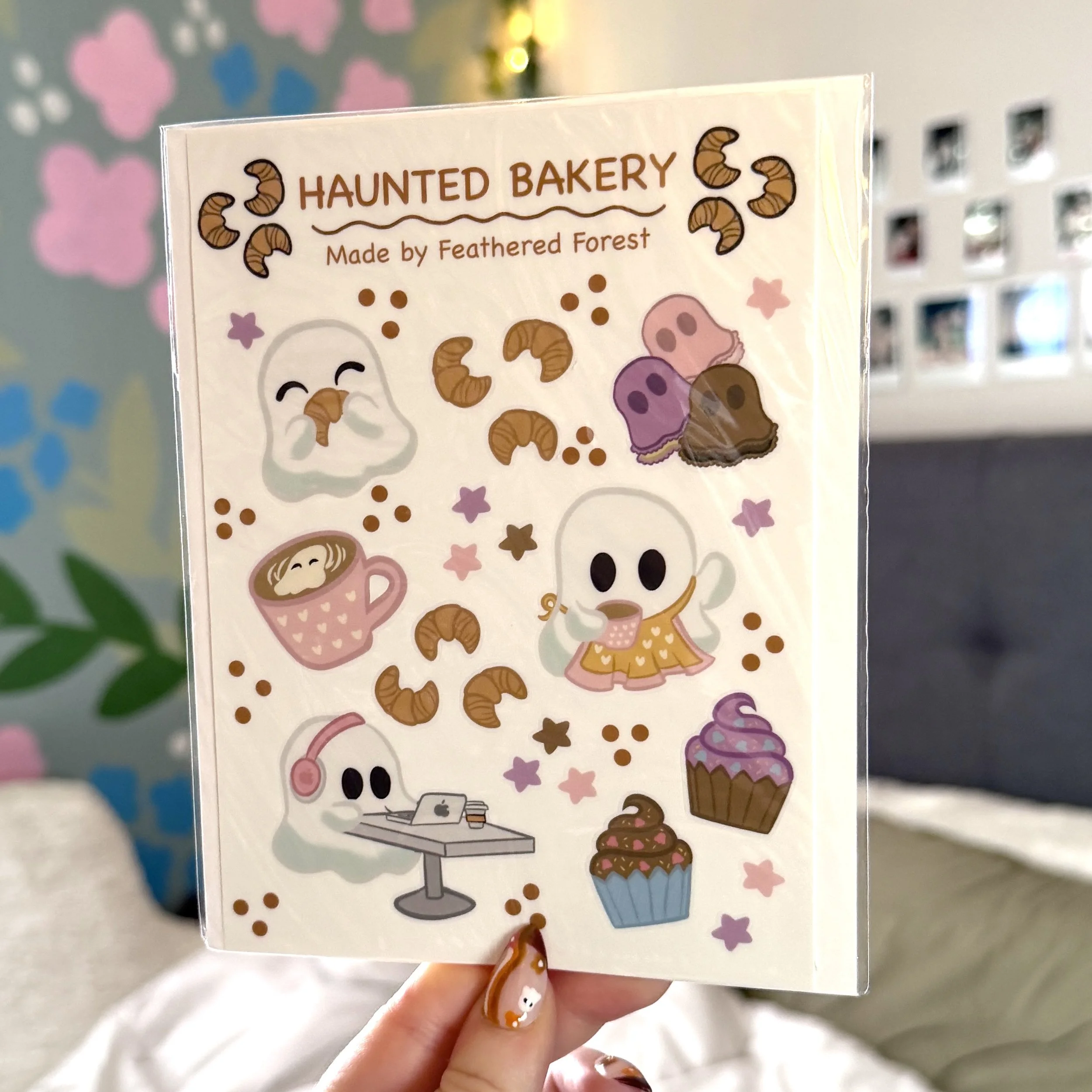 Haunted Bakery Sticker Sheet