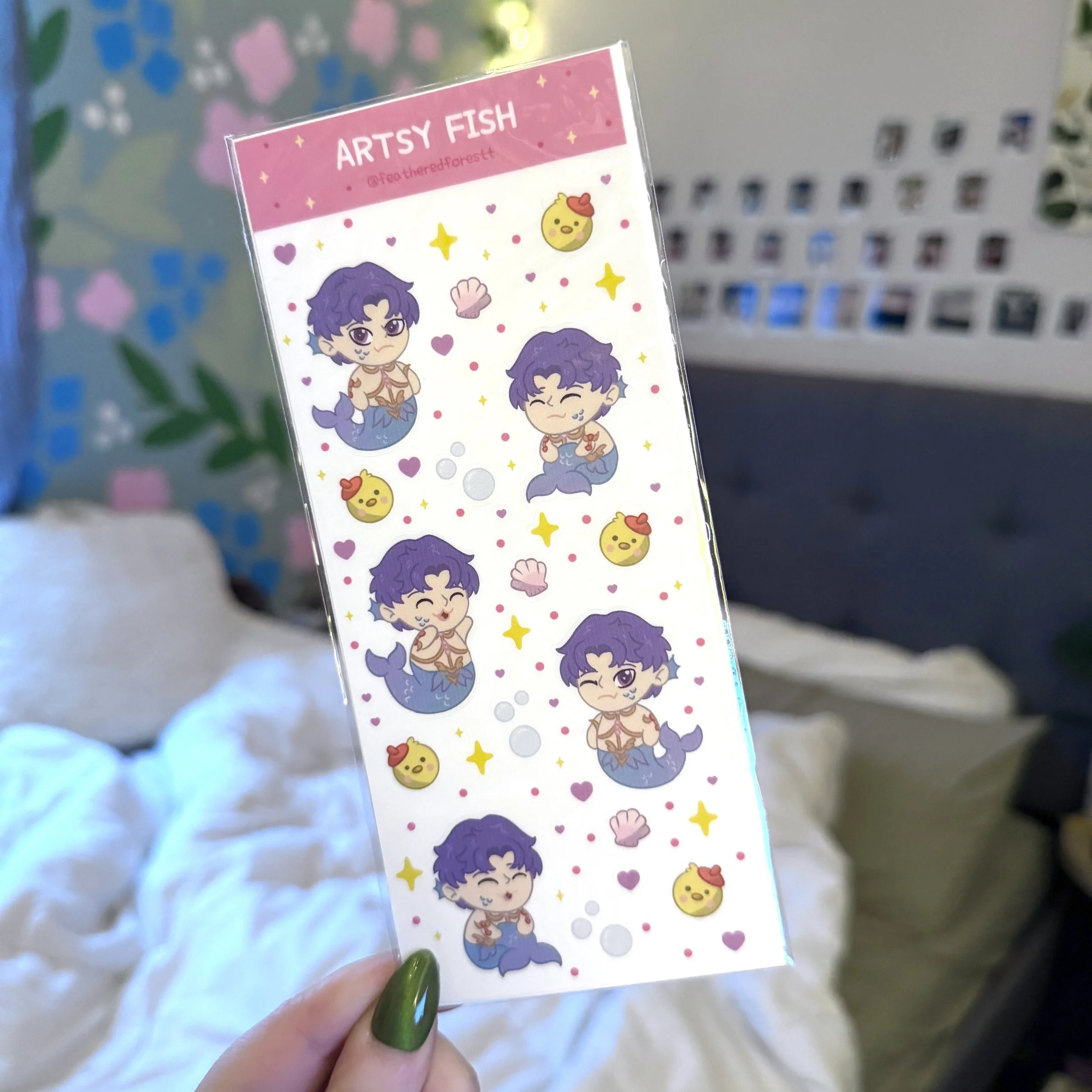 Deepspace Lovers Sticker Sheet
