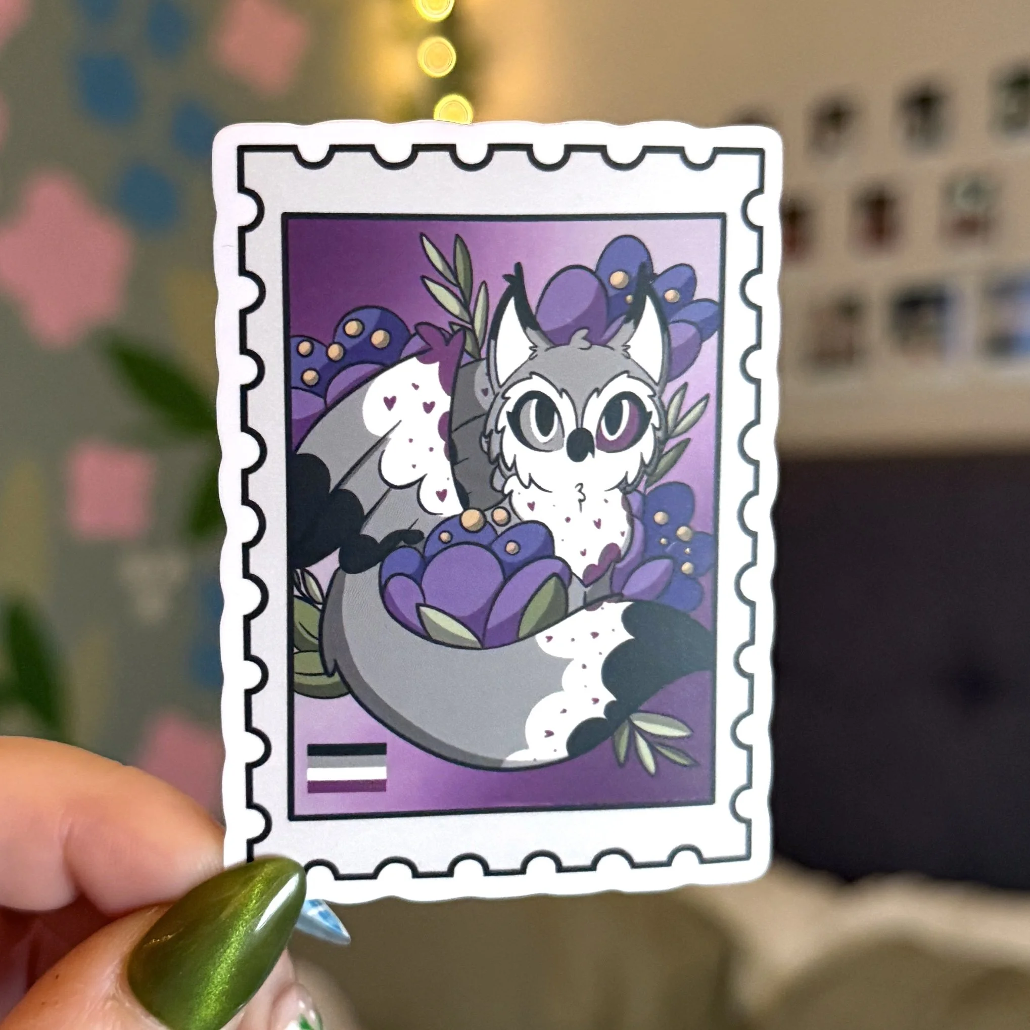Tyto Fox Pride Stickers