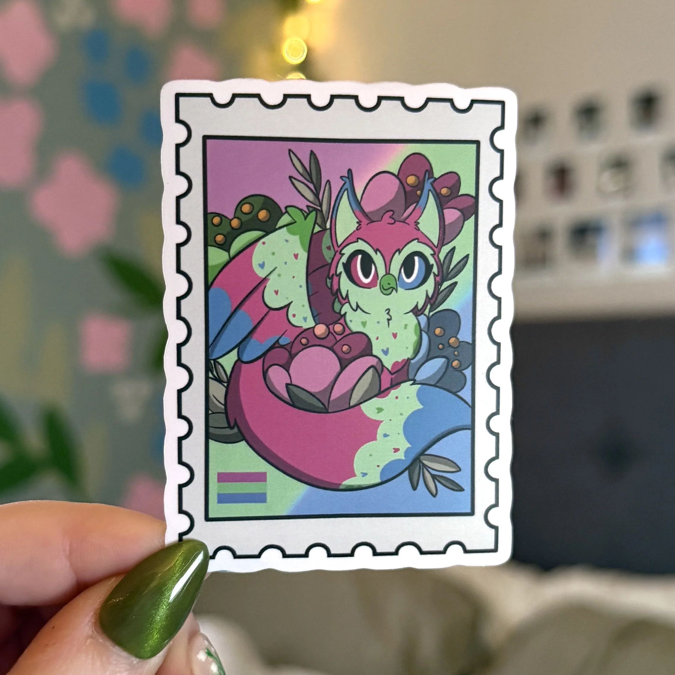 Tyto Fox Pride Stickers