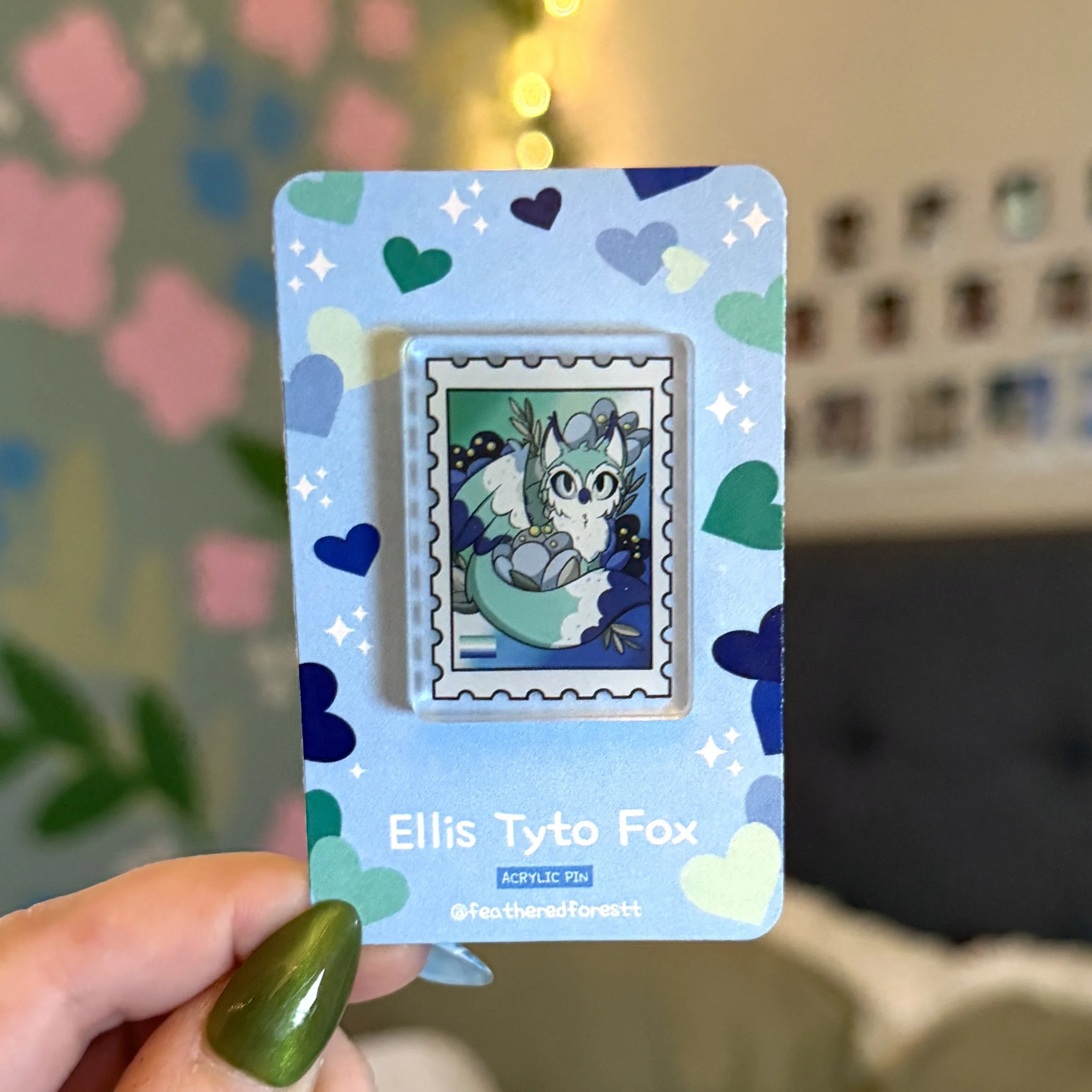 Tyto Fox Pride Pins