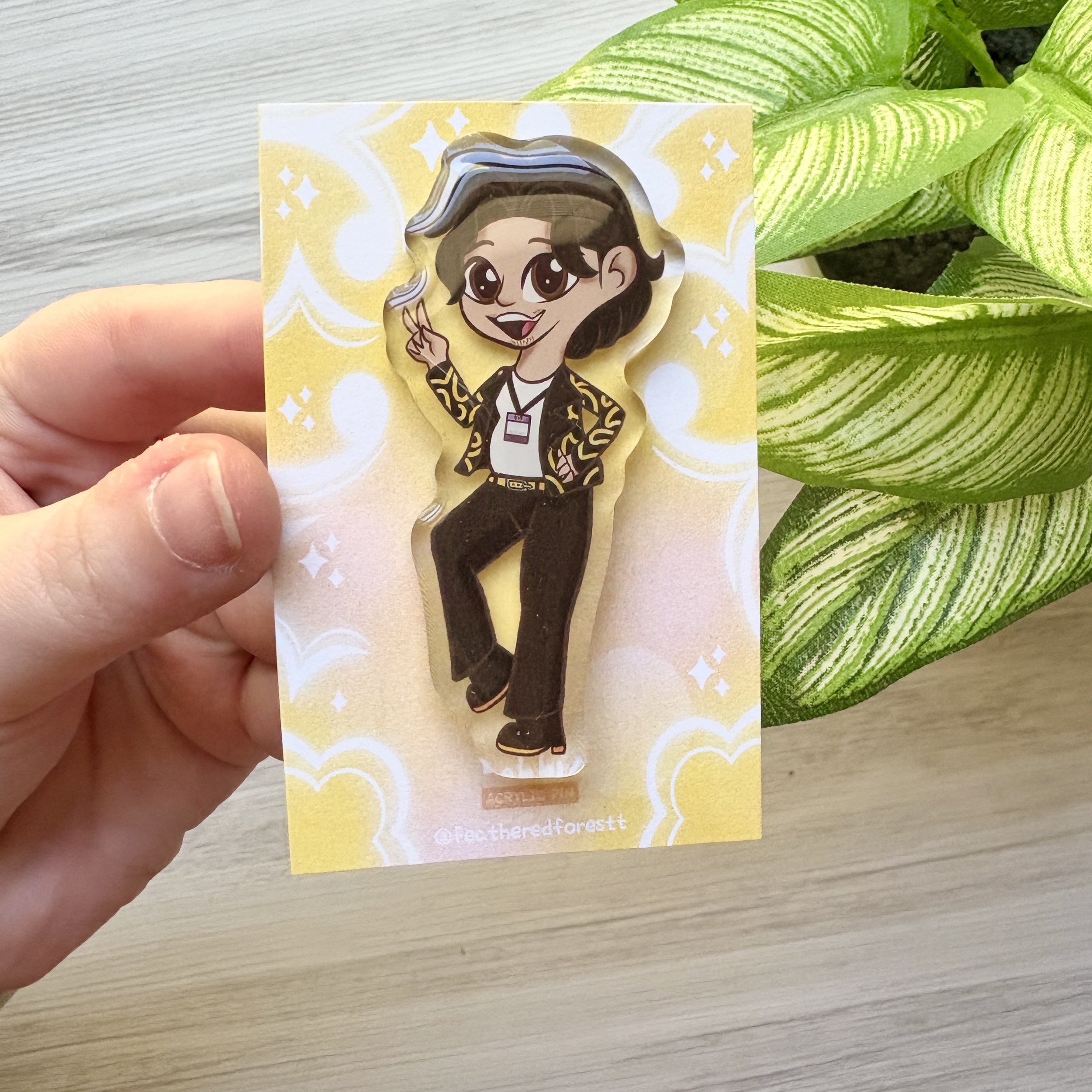 Bobby Acrylic Pin