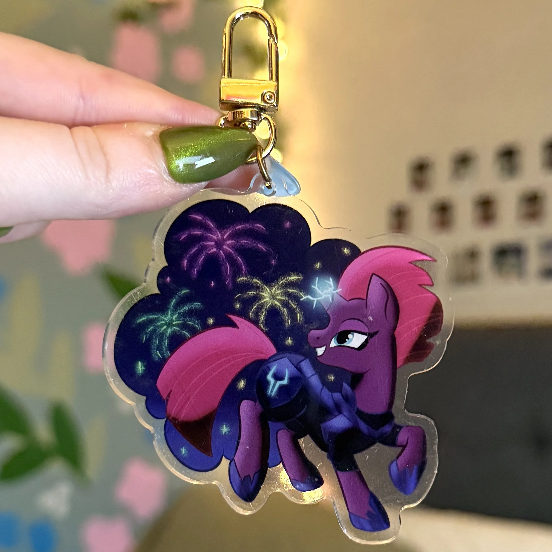 Firework Twist Pony Charm